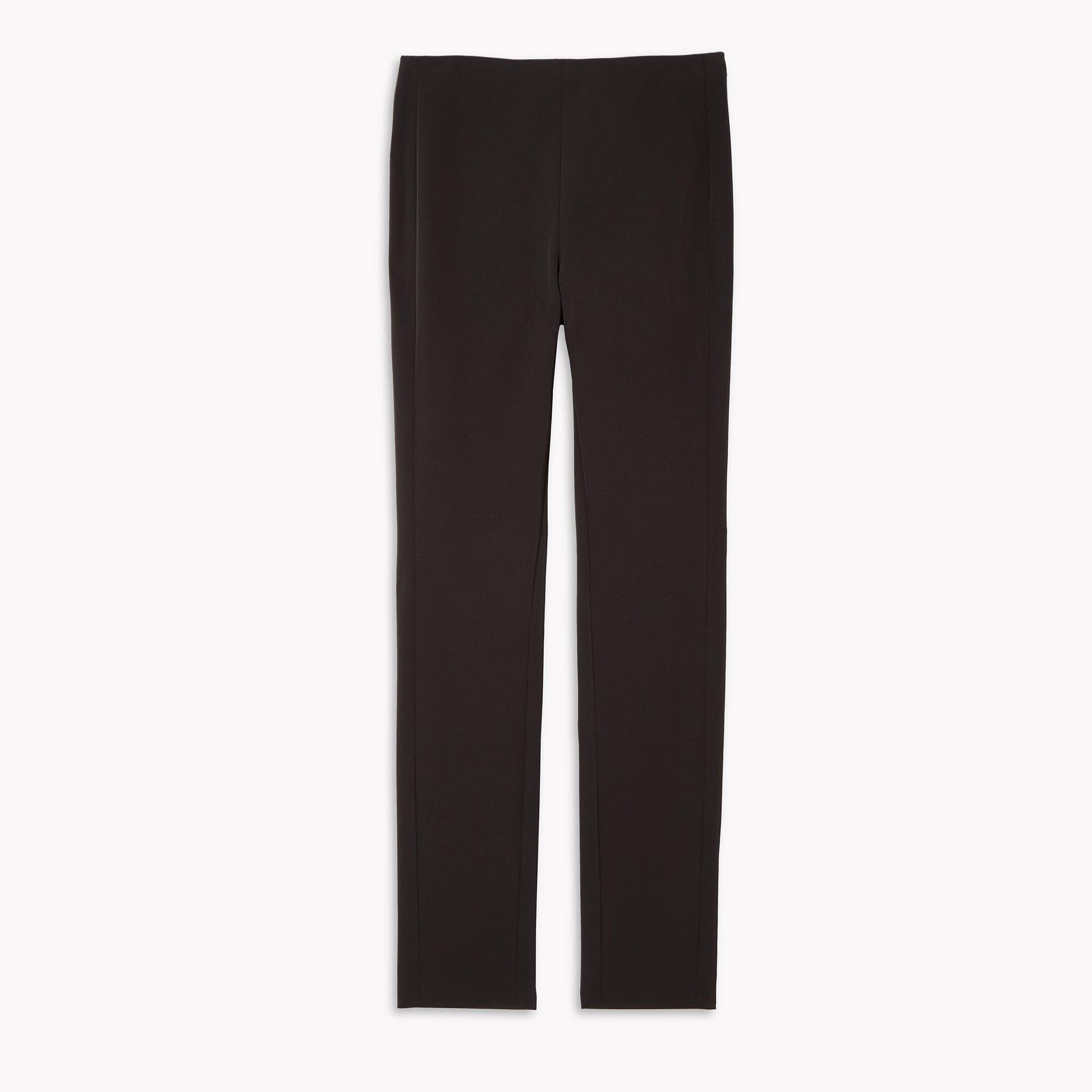 Stretch Twill Back Zip Skinny Leg Pant