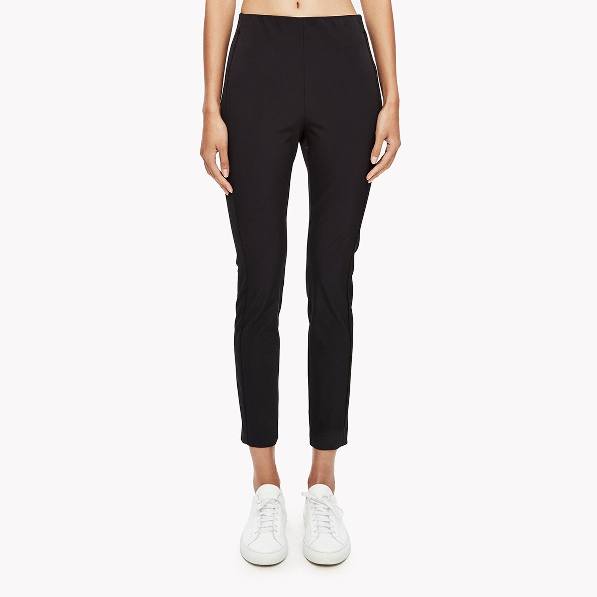 Stretch Twill Back Zip Skinny Leg Pant