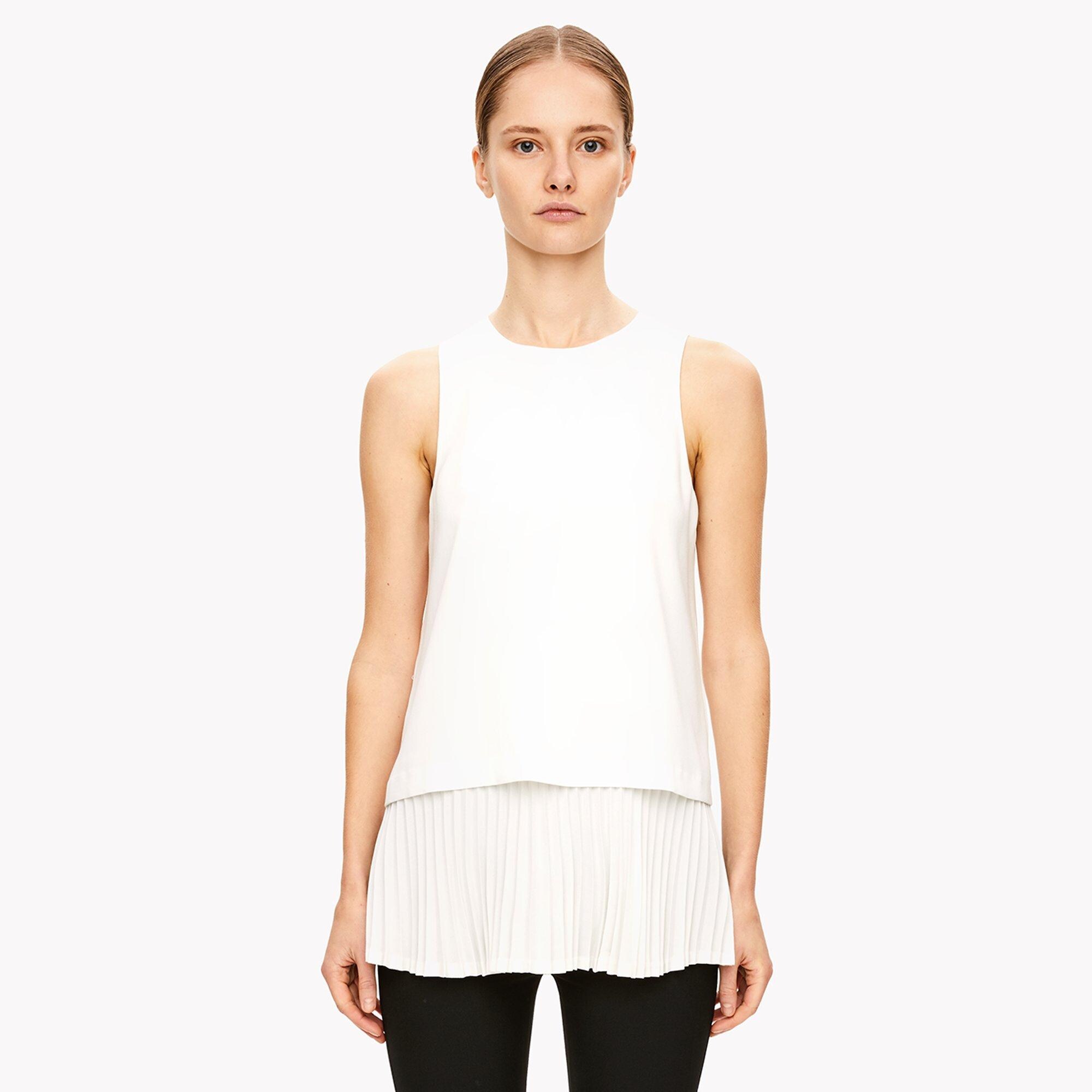 Layered Pleat Top