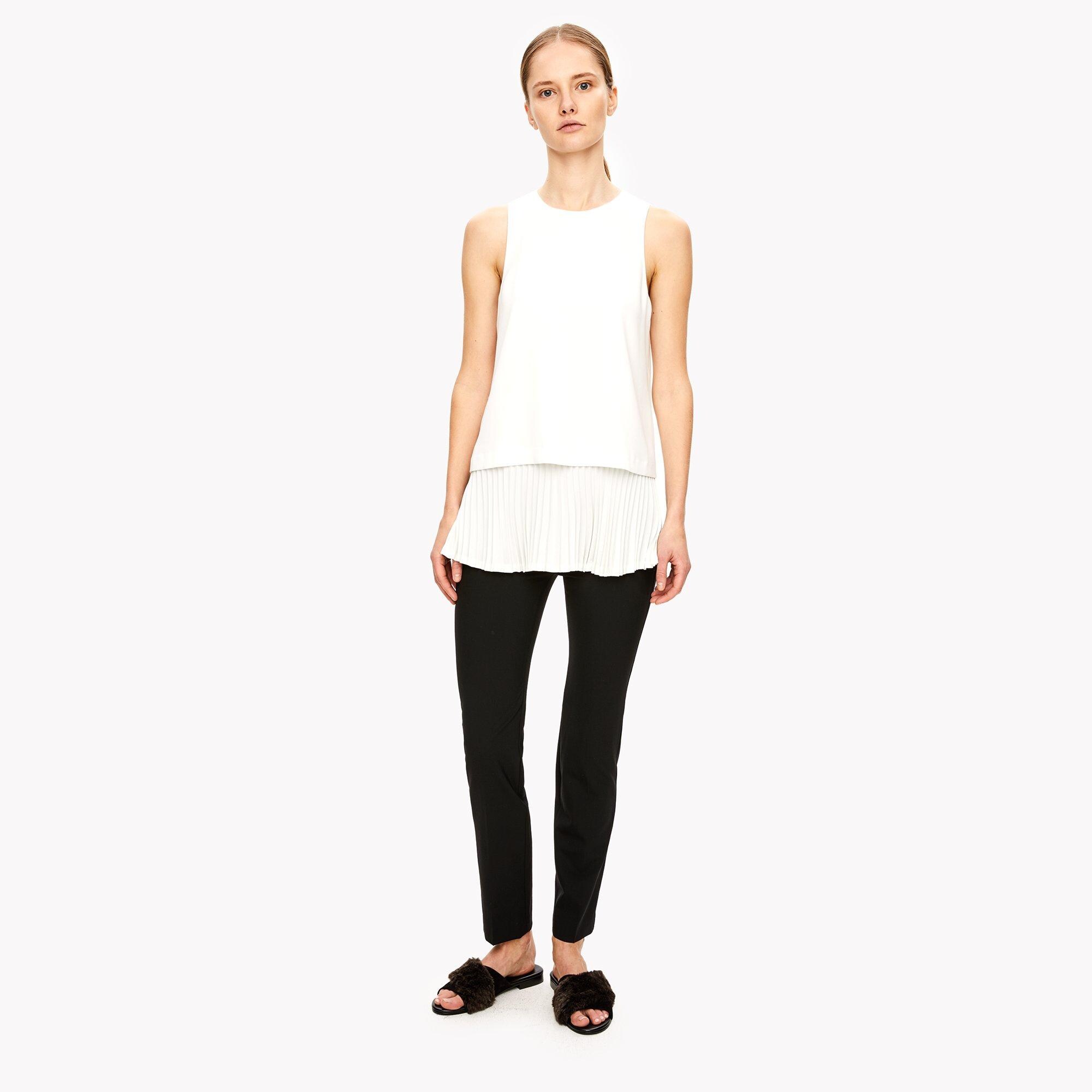 Layered Pleat Top