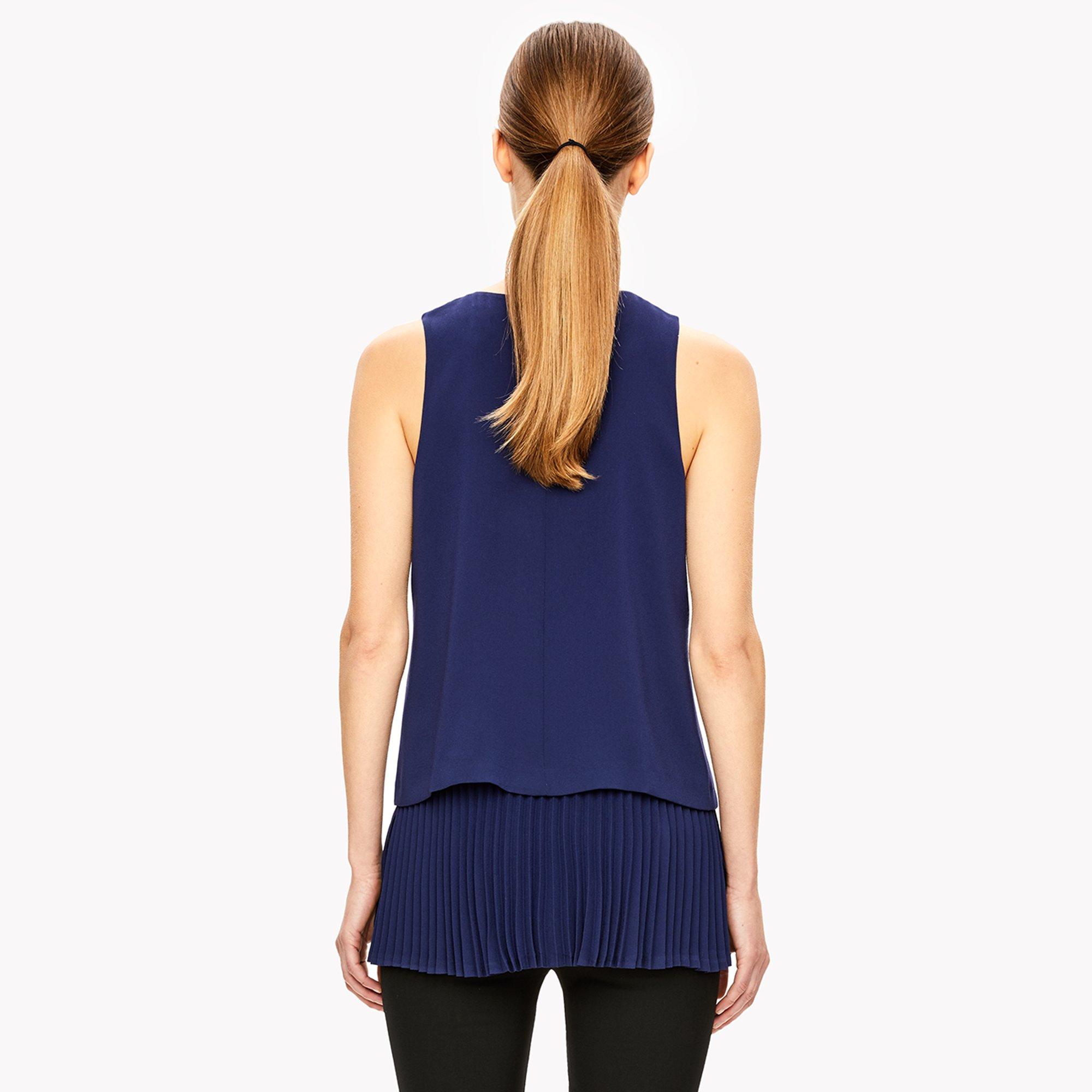 Layered Pleat Top