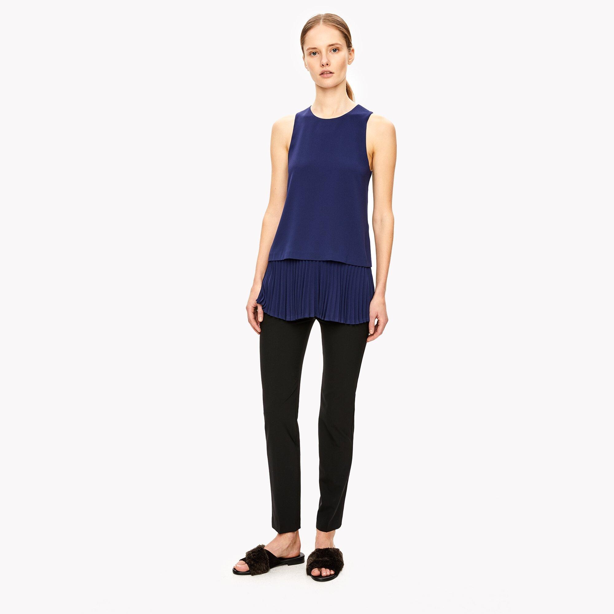 Layered Pleat Top