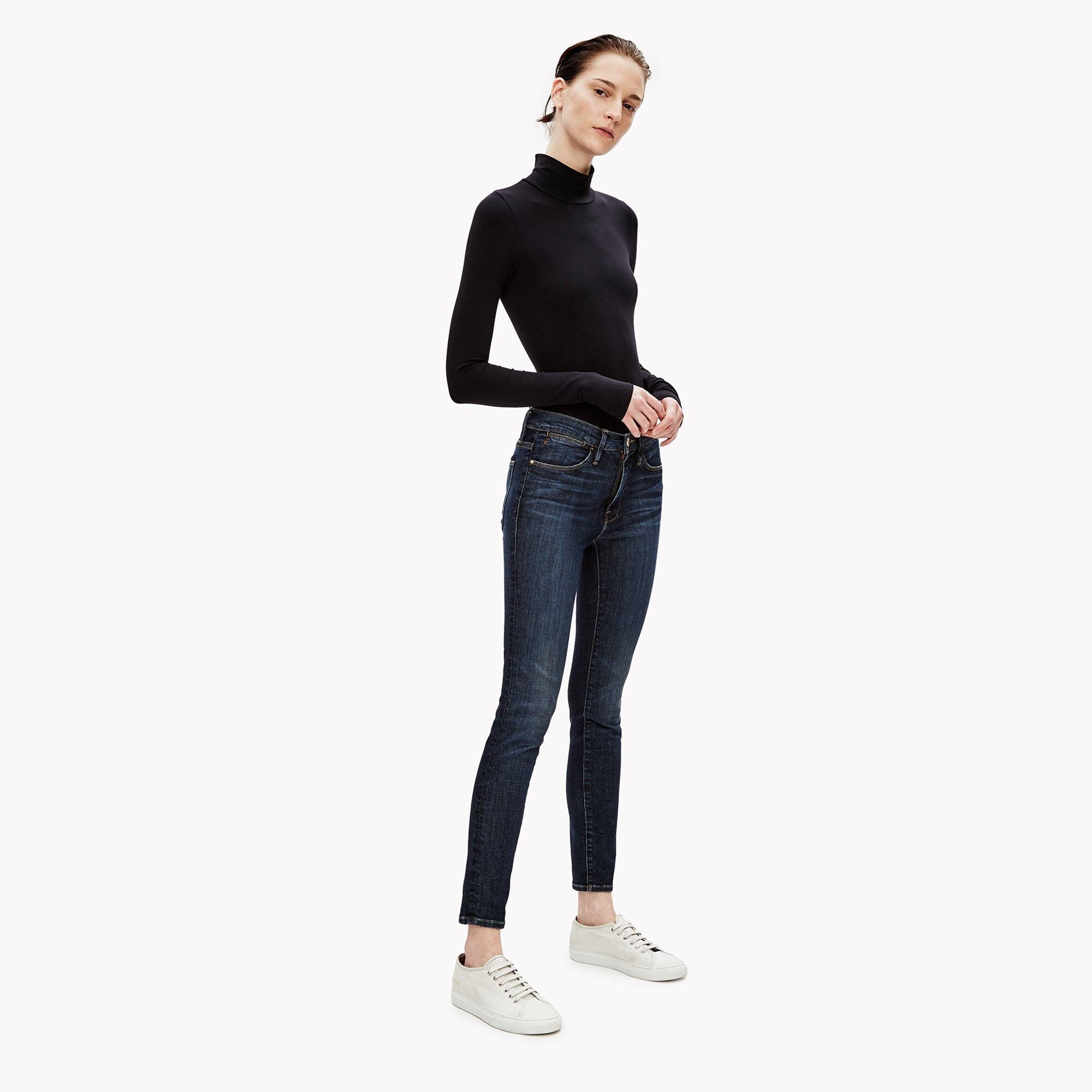 Soft Stretch Turtleneck Bodysuit