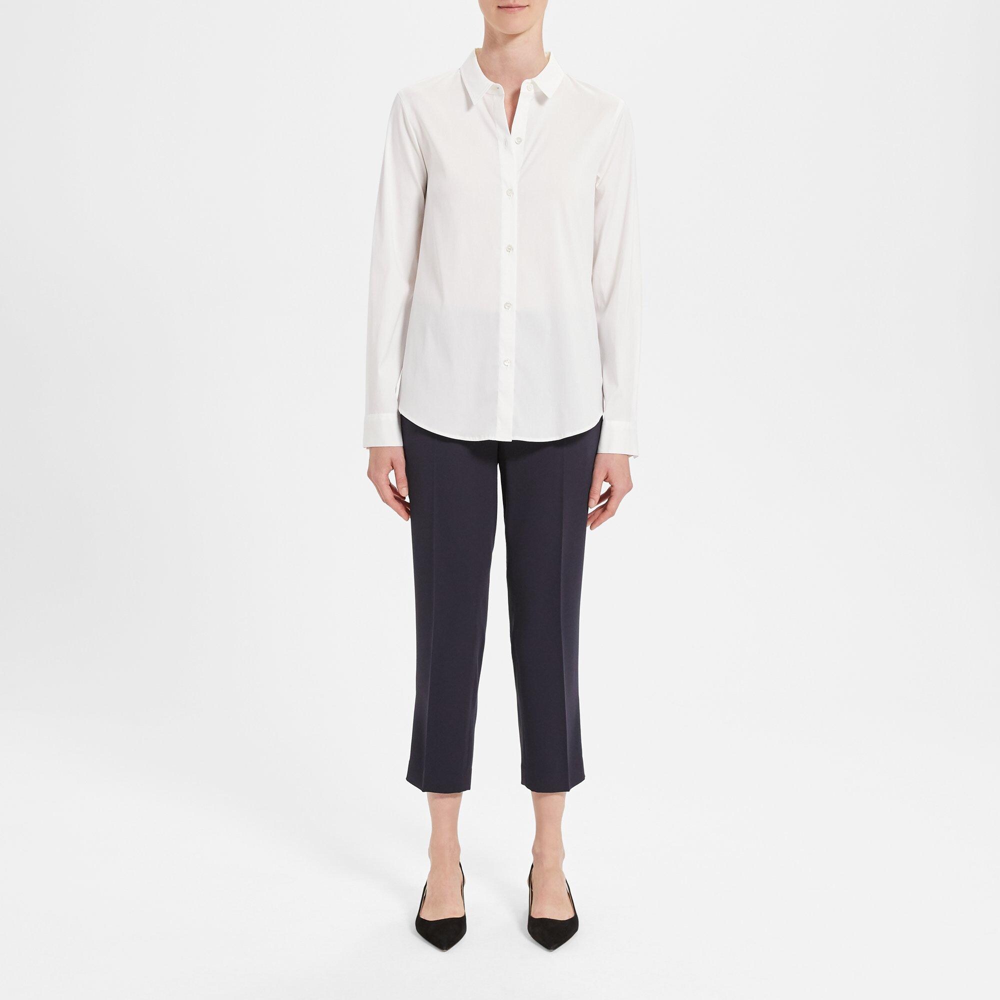Stretch Cotton Slim Shirt