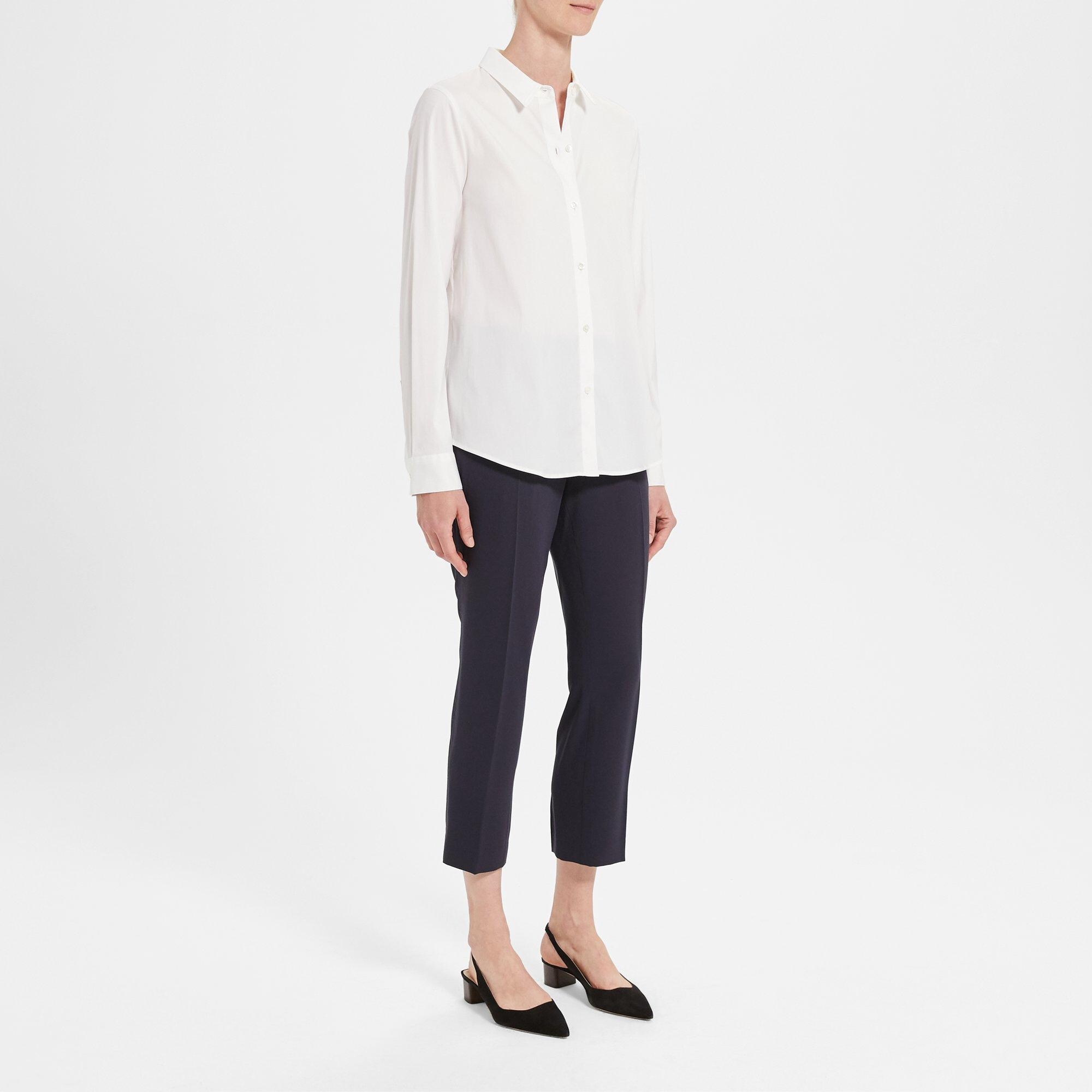 Stretch Cotton Slim Shirt