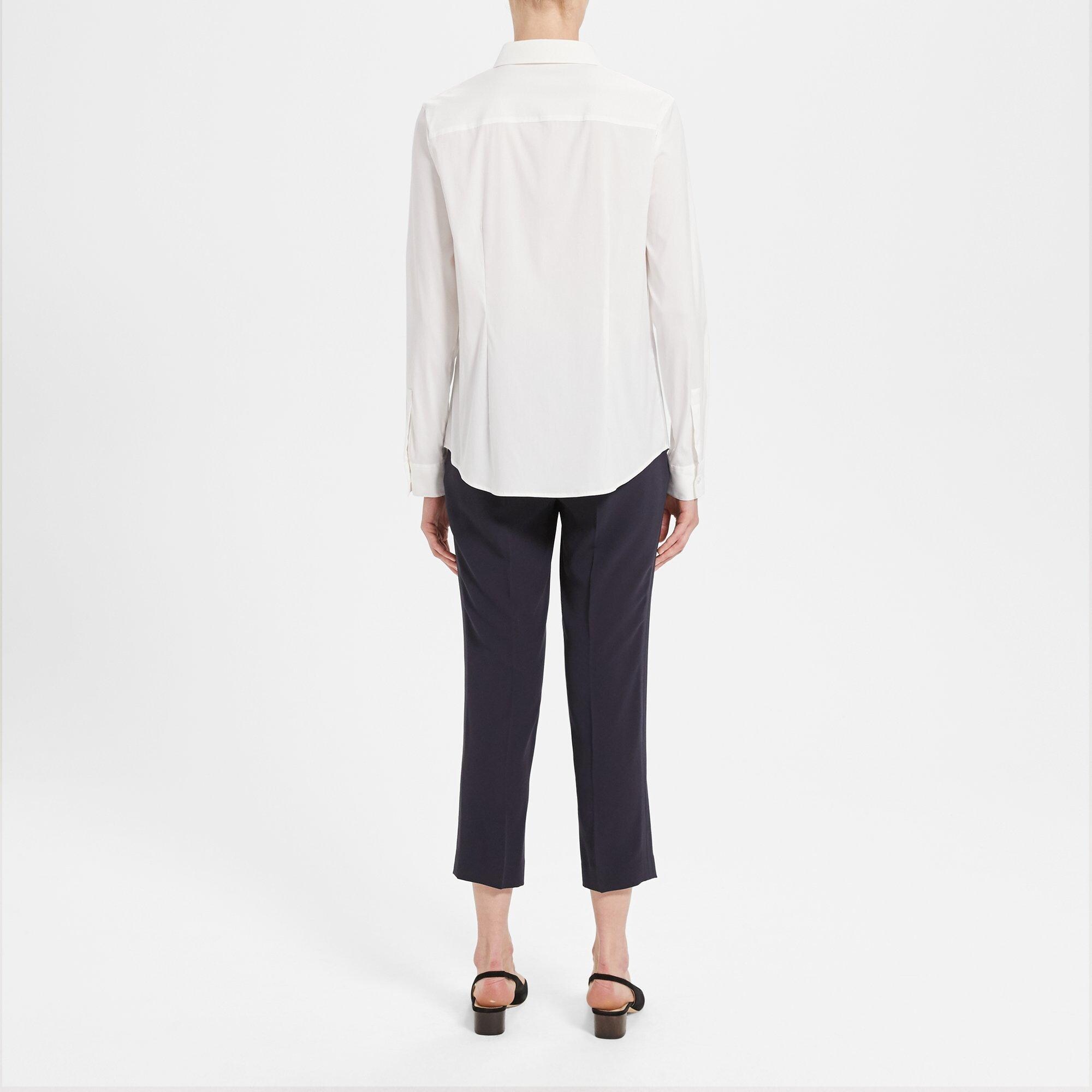 Stretch Cotton Slim Shirt