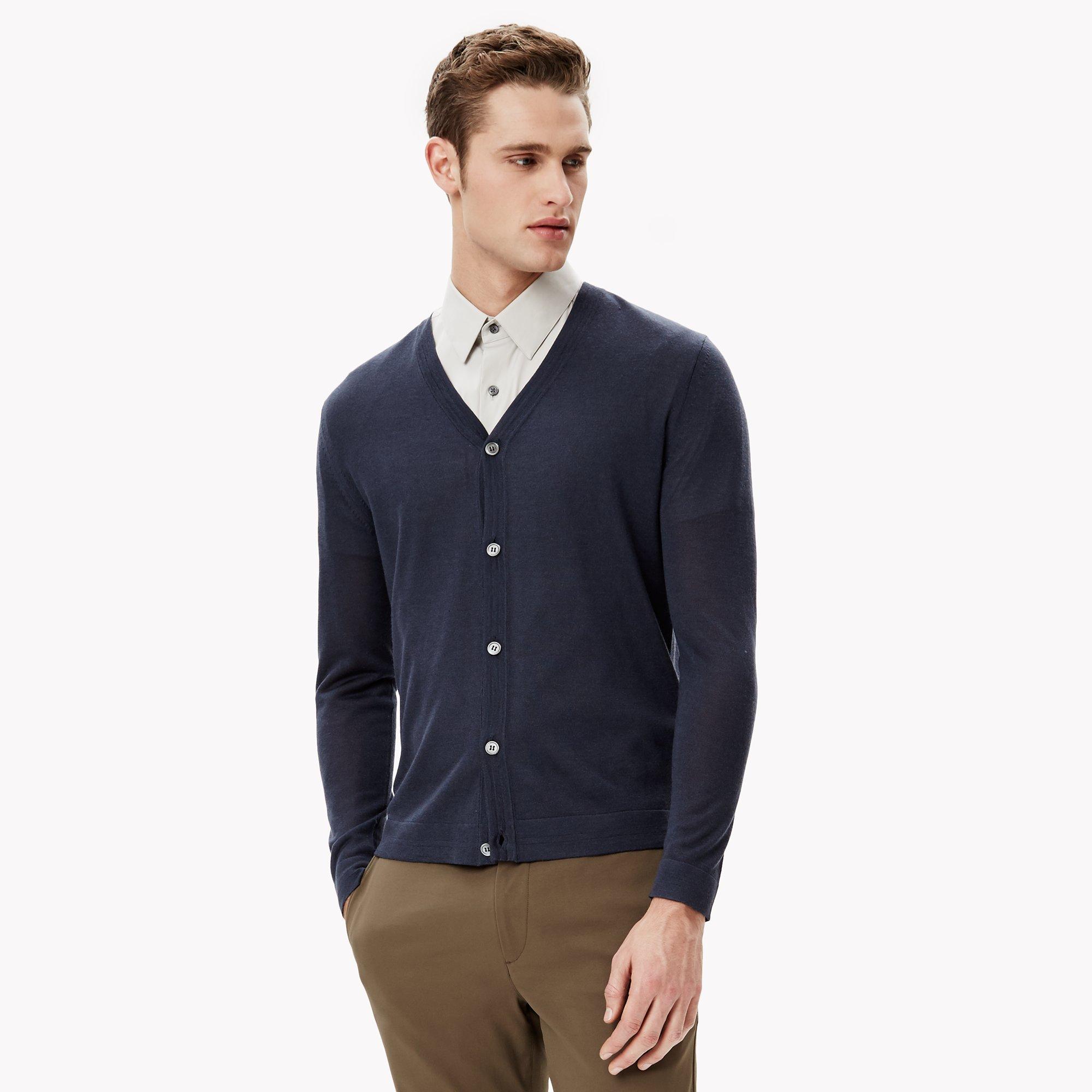 Silk-Cashmere Cardigan