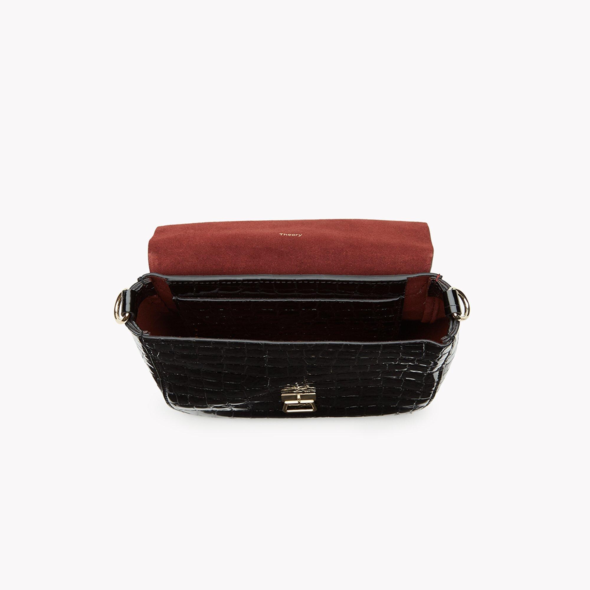Perry in Croc Effect Leather