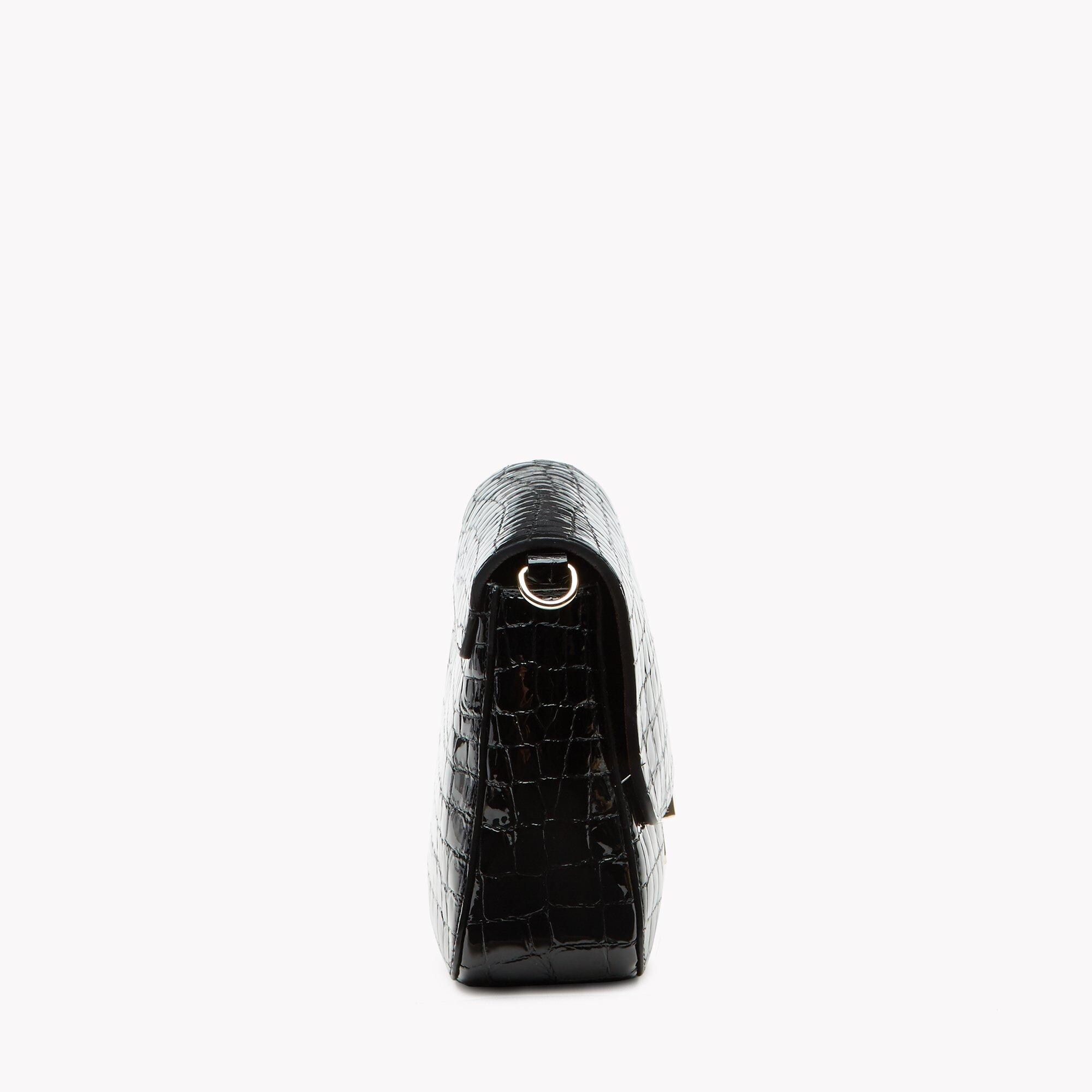 Perry in Croc Effect Leather