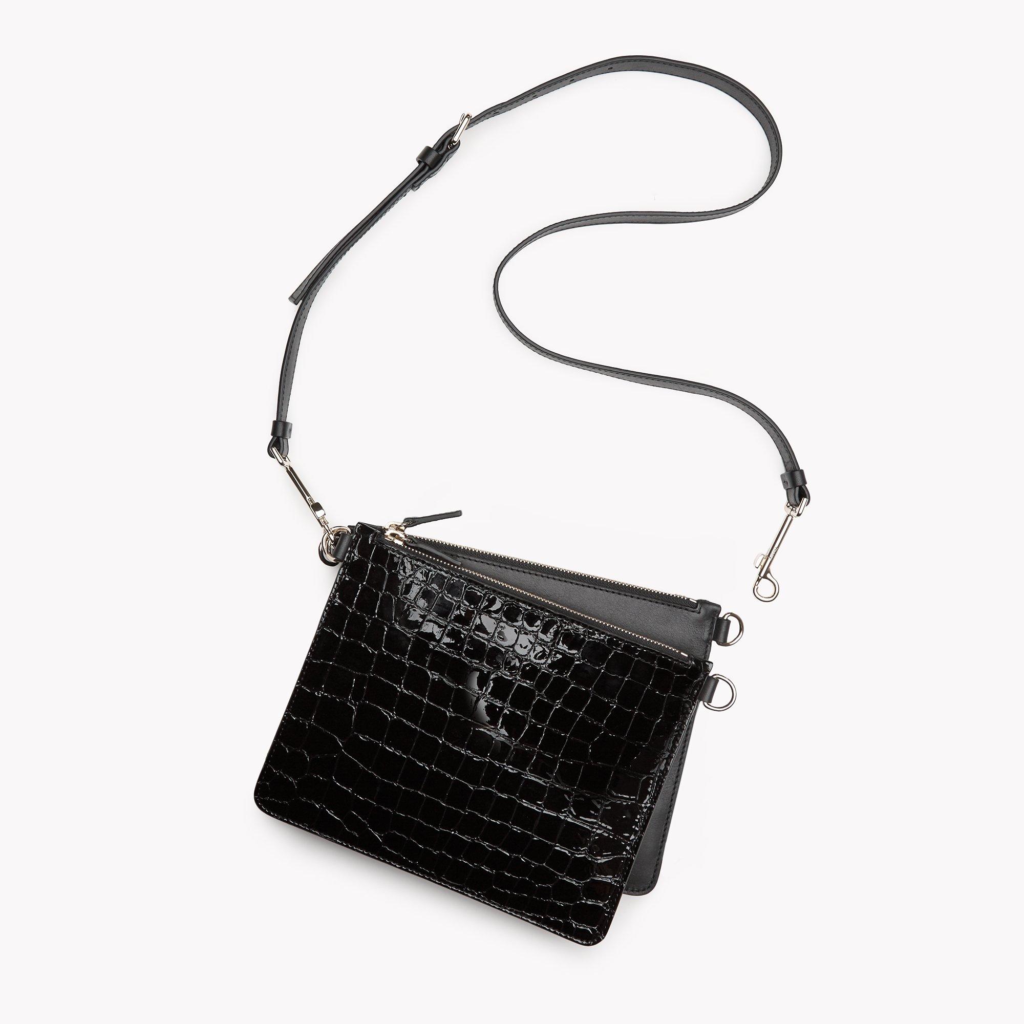 Transformer in Croc Effect Leather