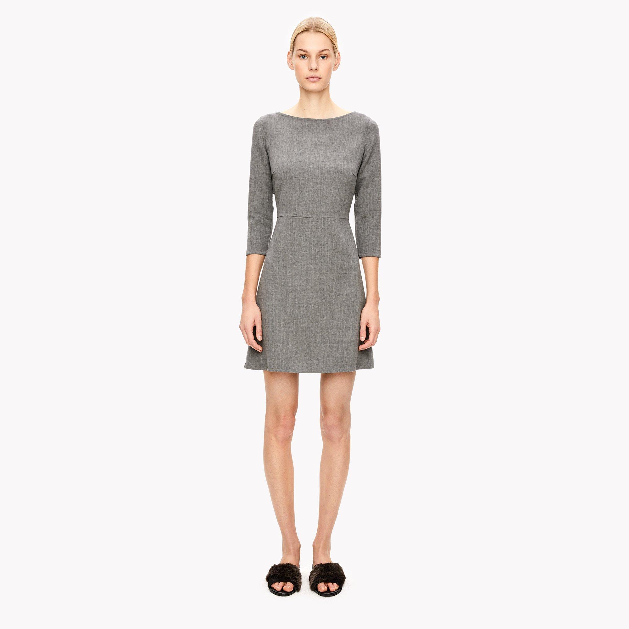 Seamed-Waist Dress