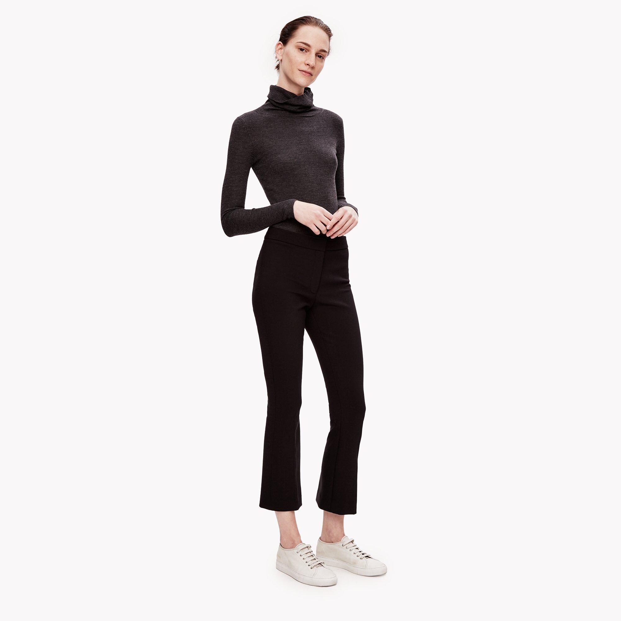 Creased Kick Flare Pant