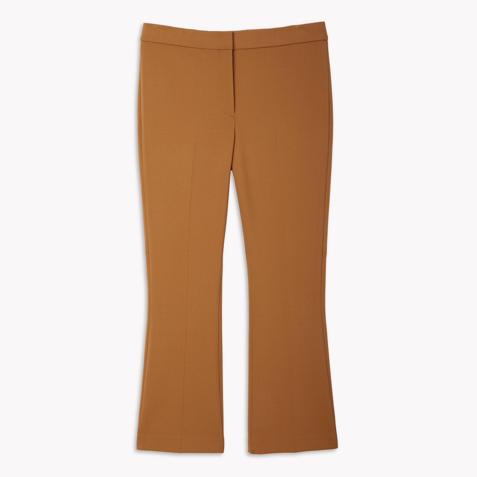 Creased Kick Flare Pant