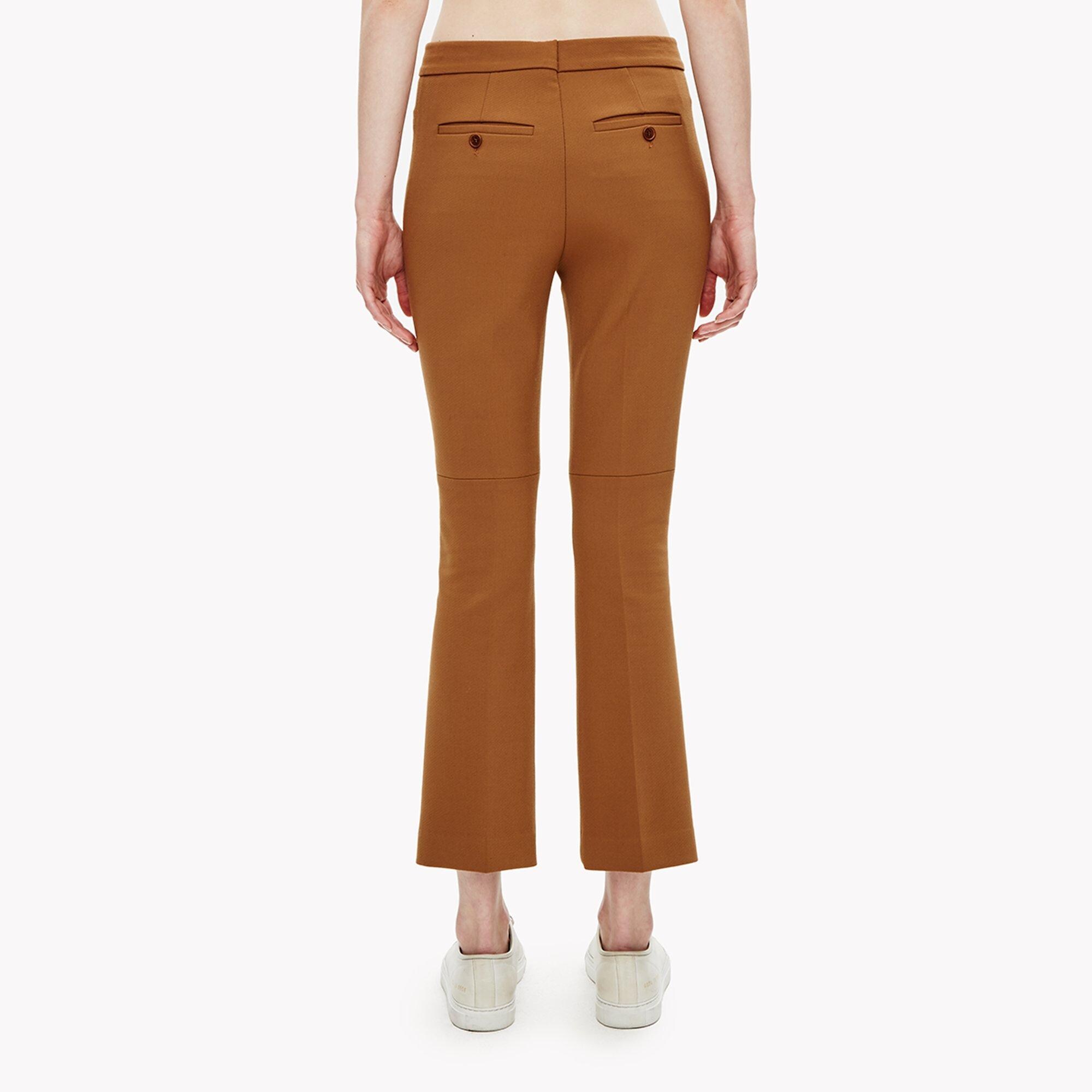Creased Kick Flare Pant