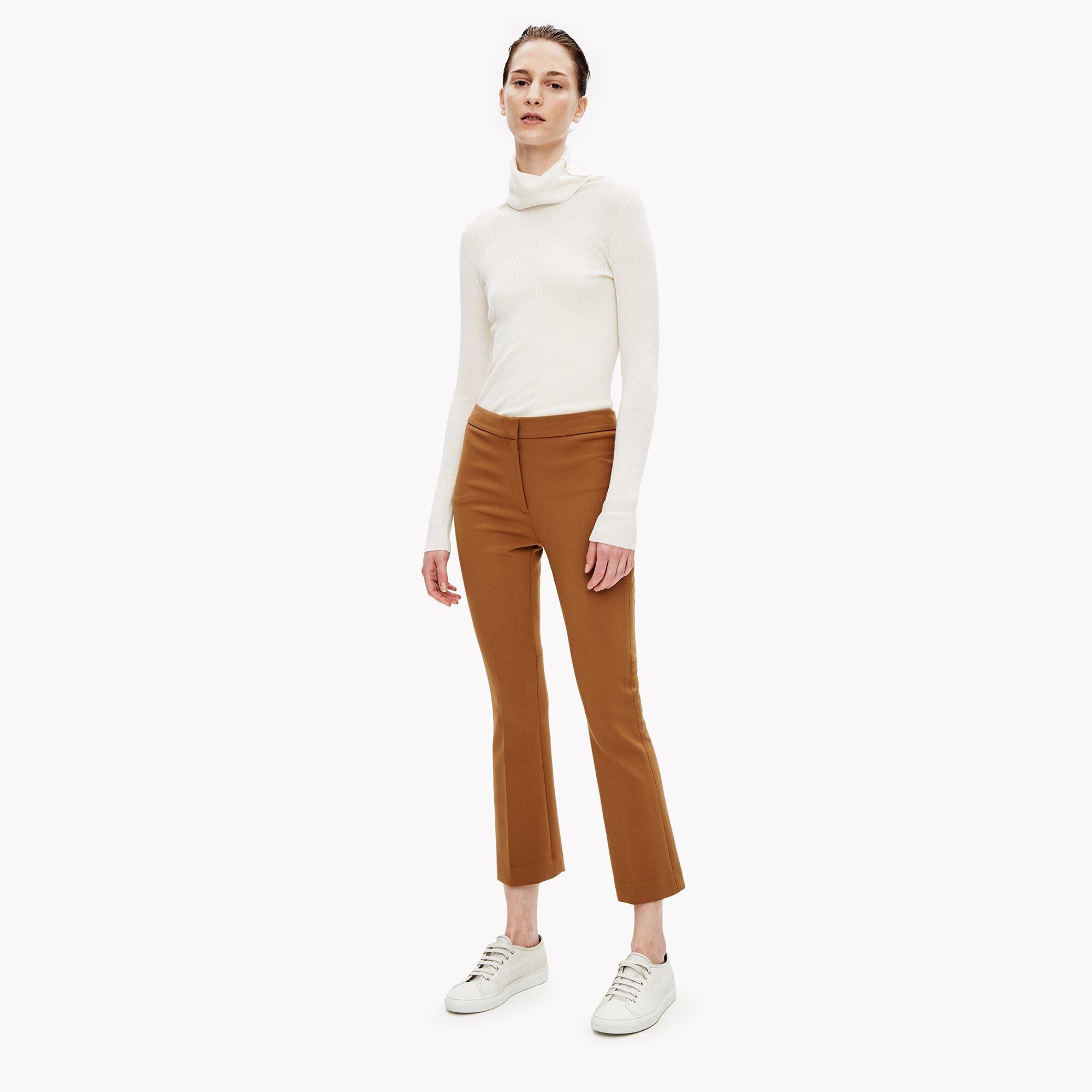 Creased Kick Flare Pant