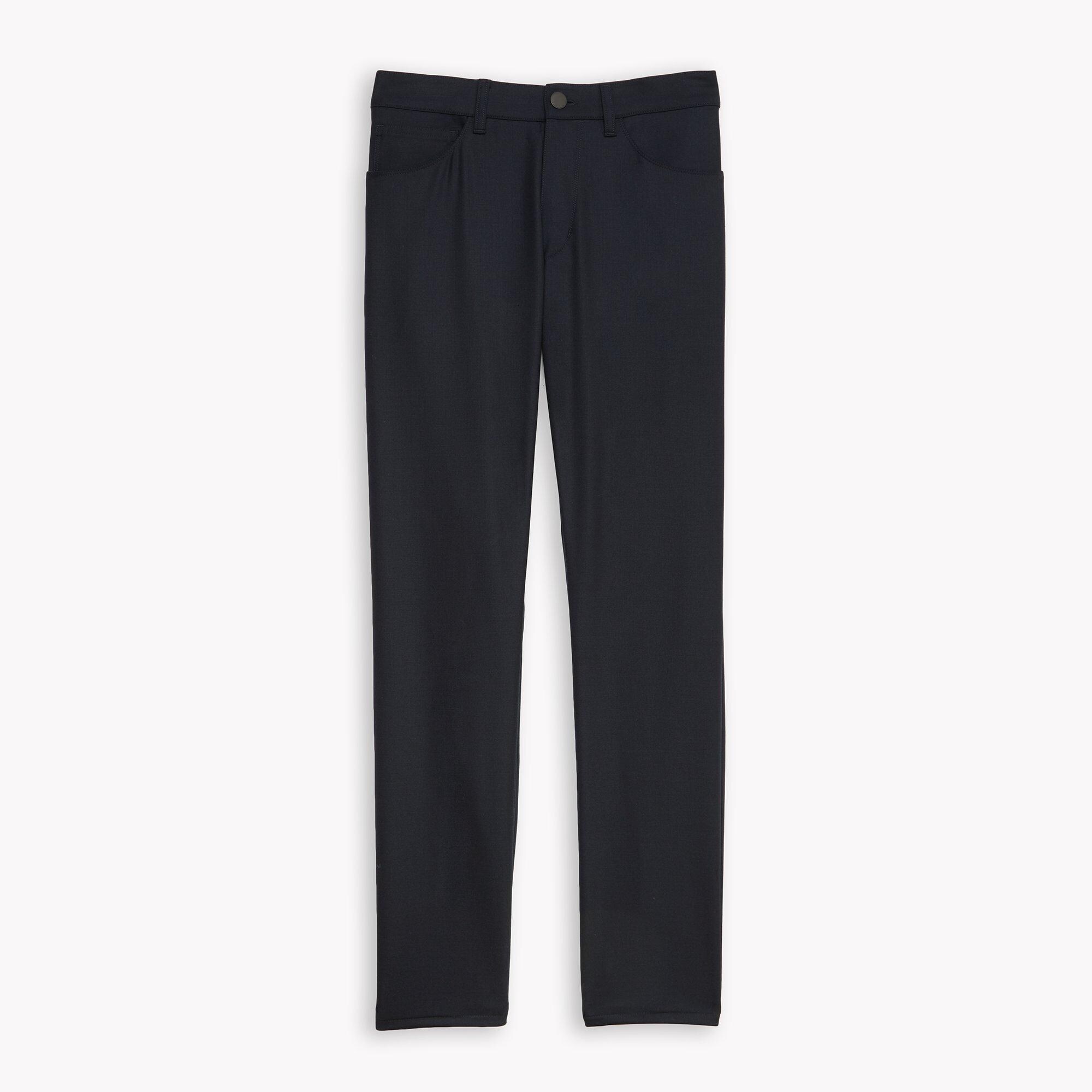 Stretch Wool Slim Jean