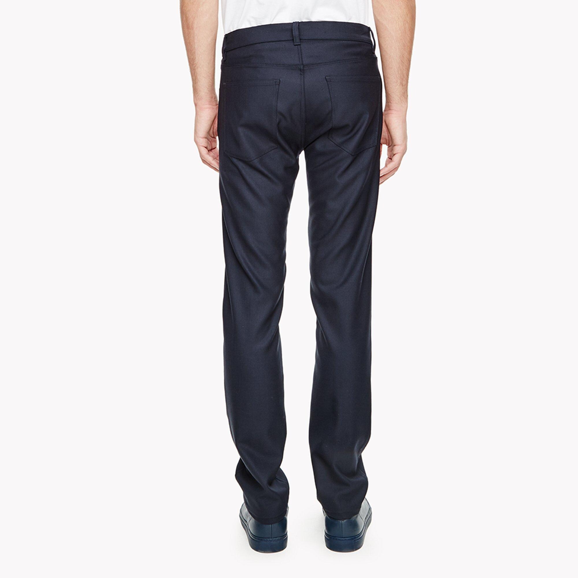 Stretch Wool Slim Jean