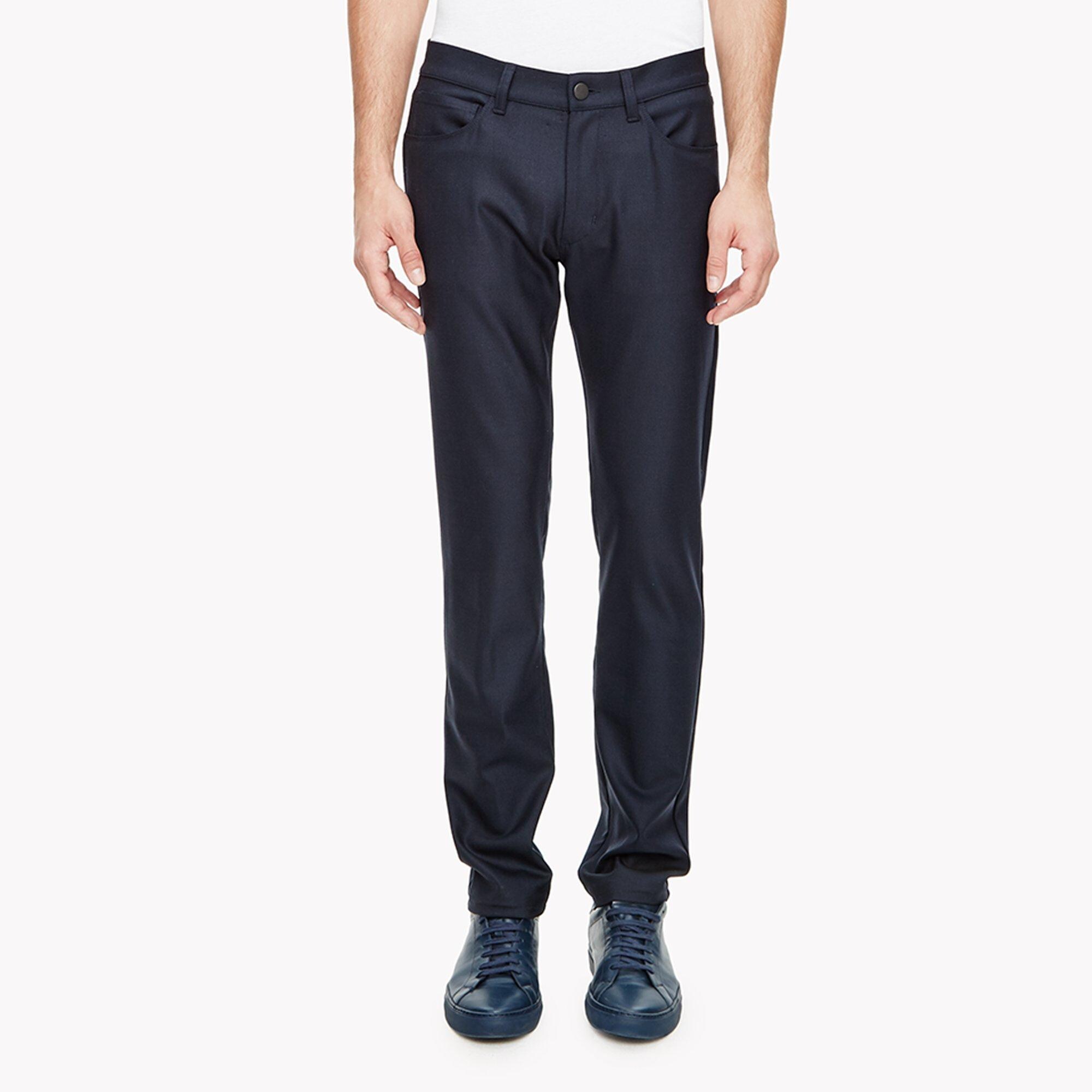 Stretch Wool Slim Jean
