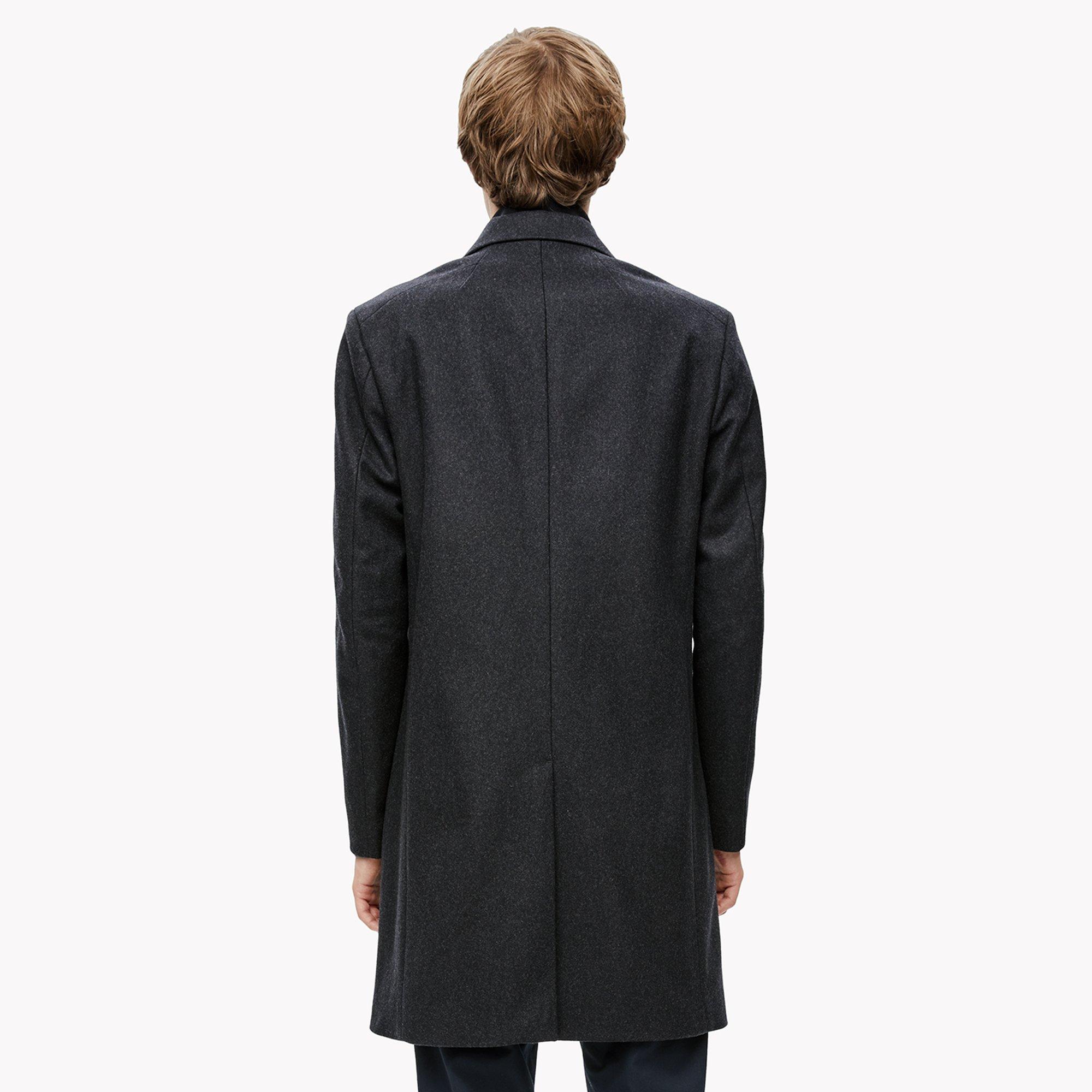 Theory Official Site | Wool Melton Coat