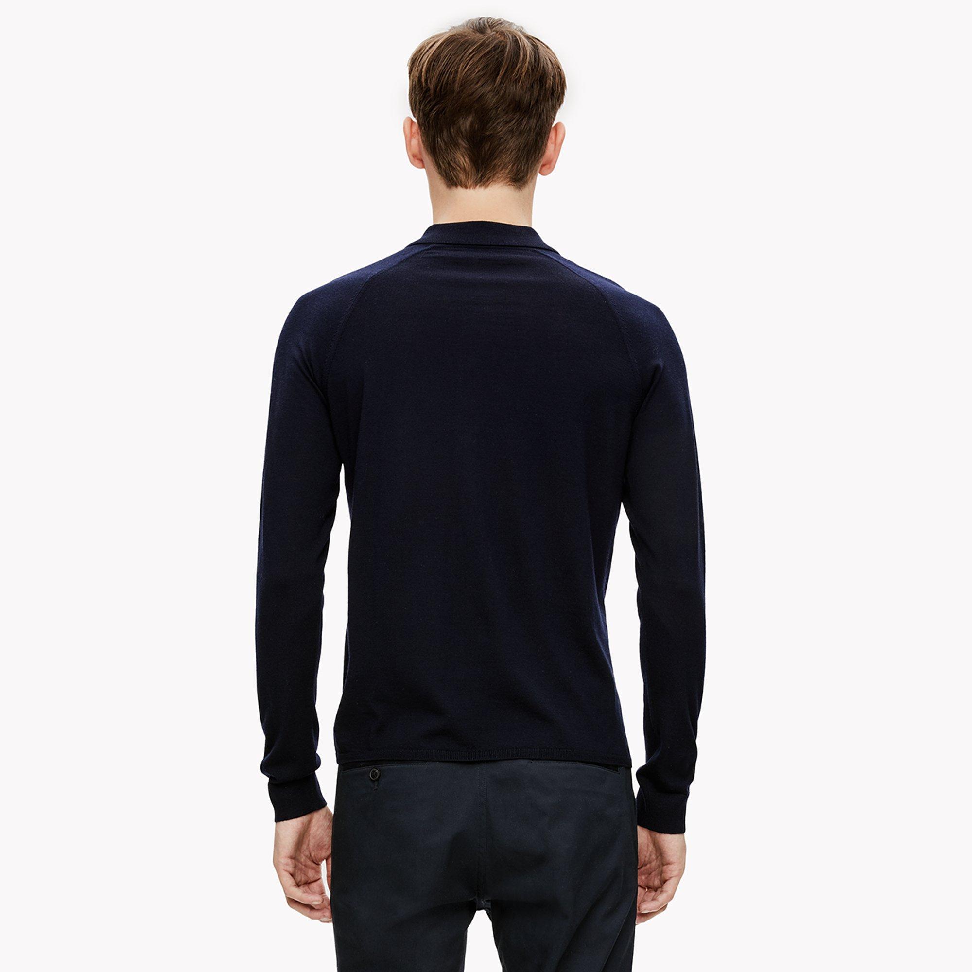 Merino Polo Cardigan