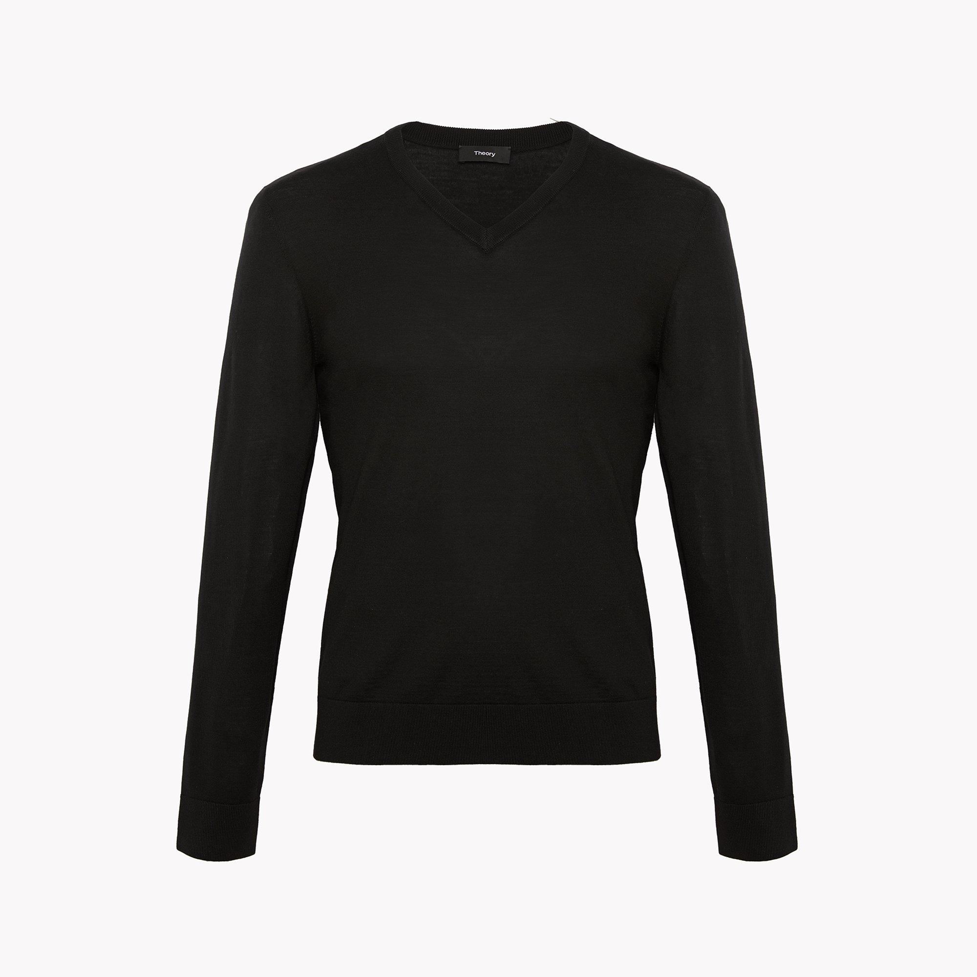 Feather Merino V-neck
