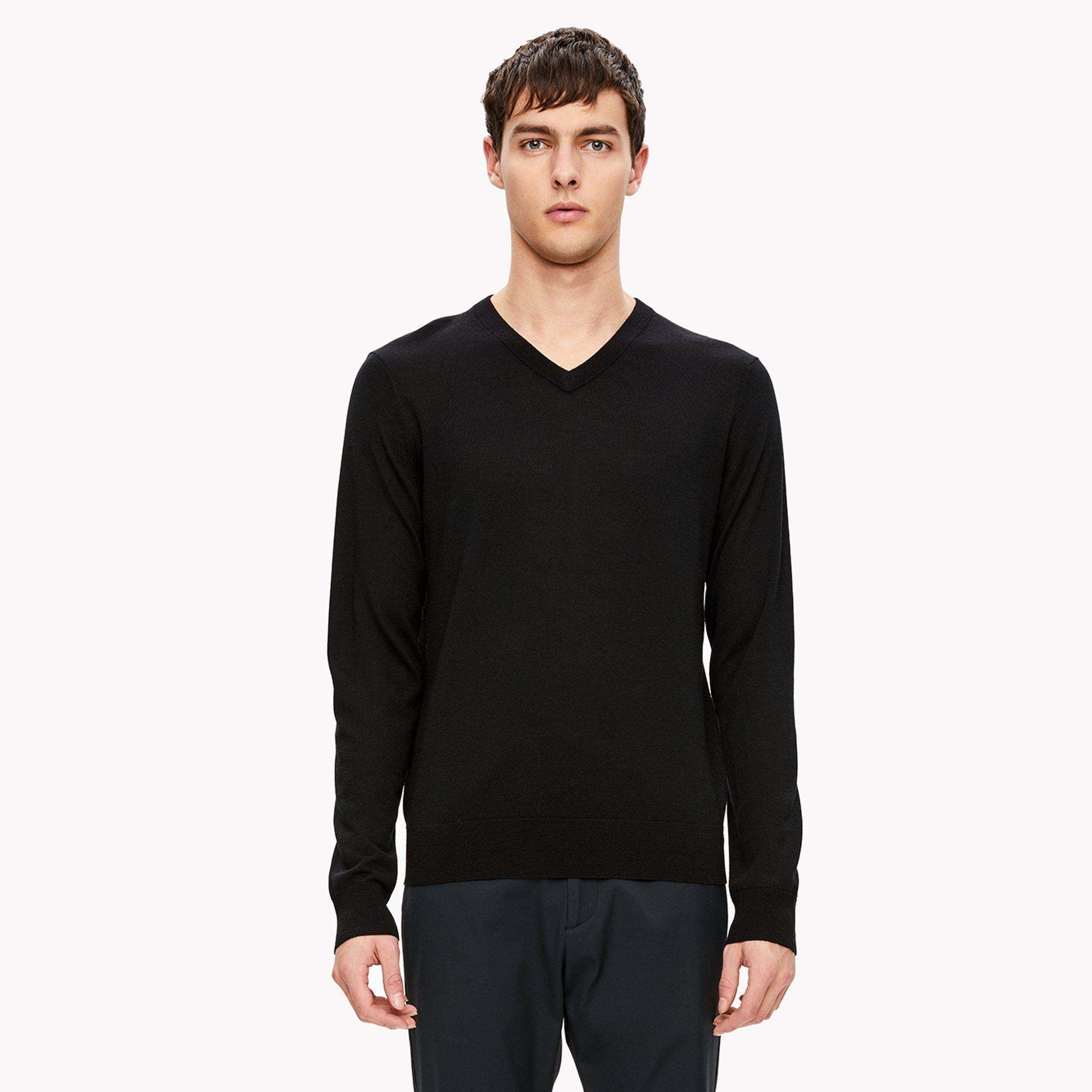 Feather Merino V-neck