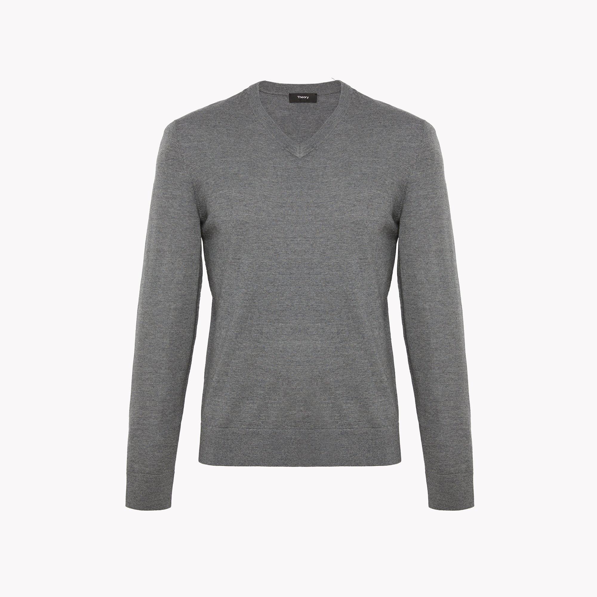 Feather Merino V-neck