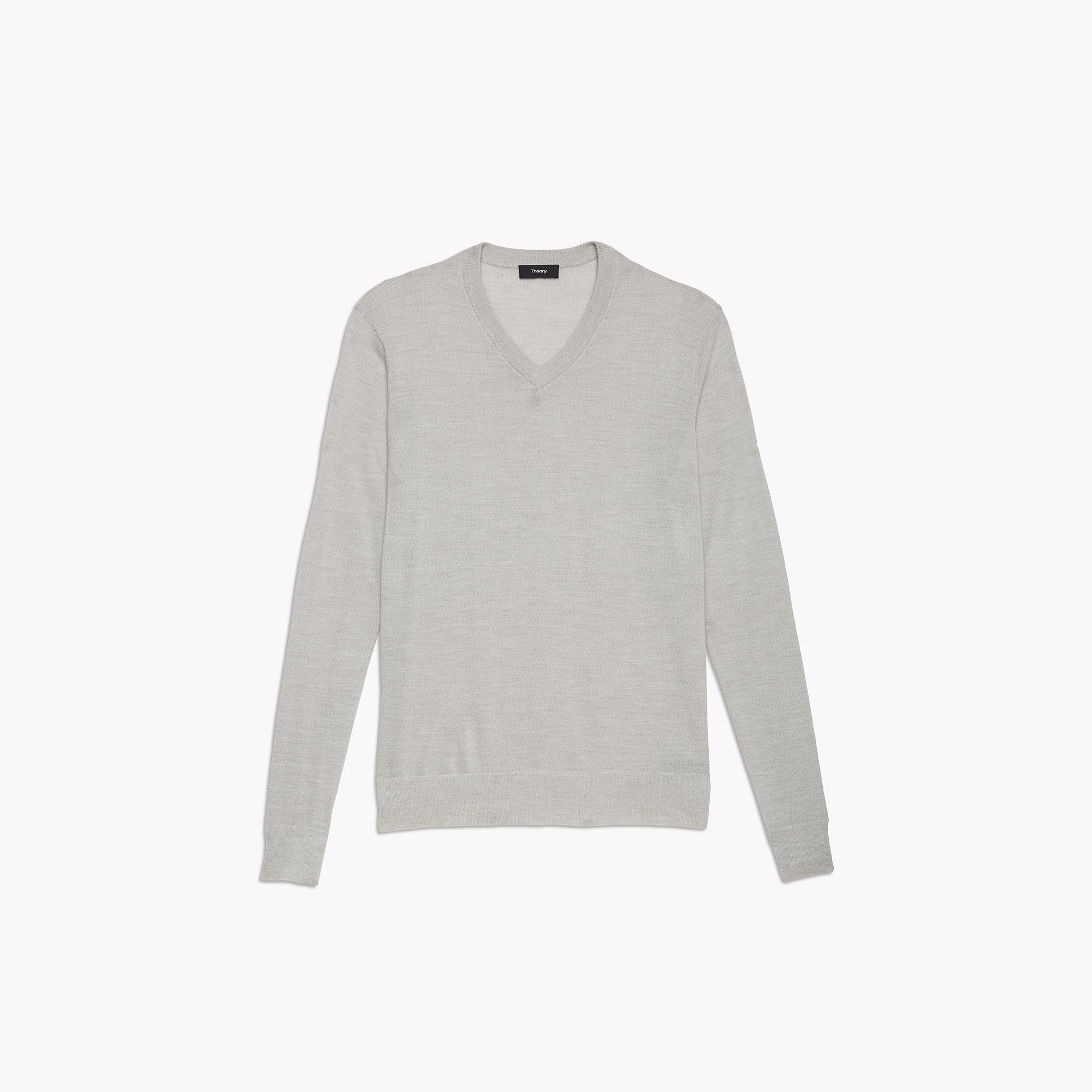 Feather Merino V-neck