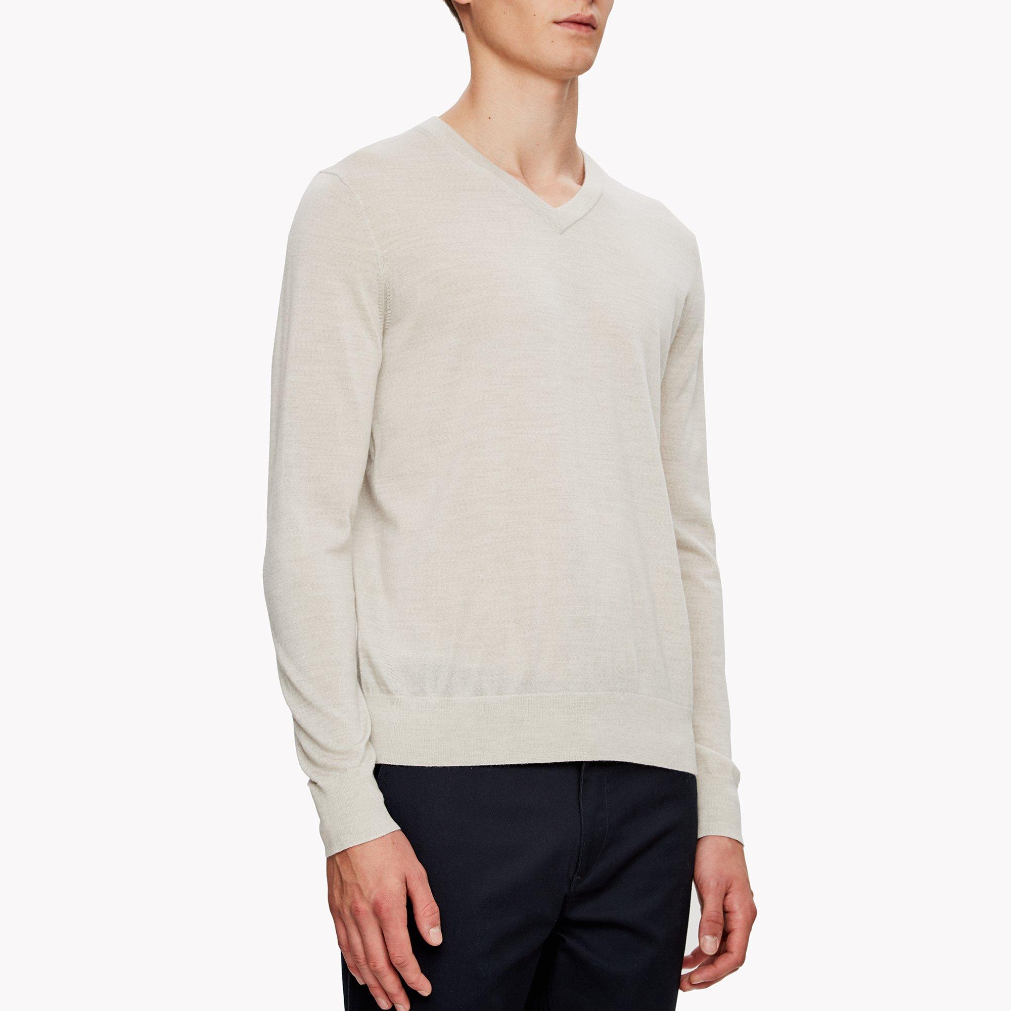 Feather Merino V-neck