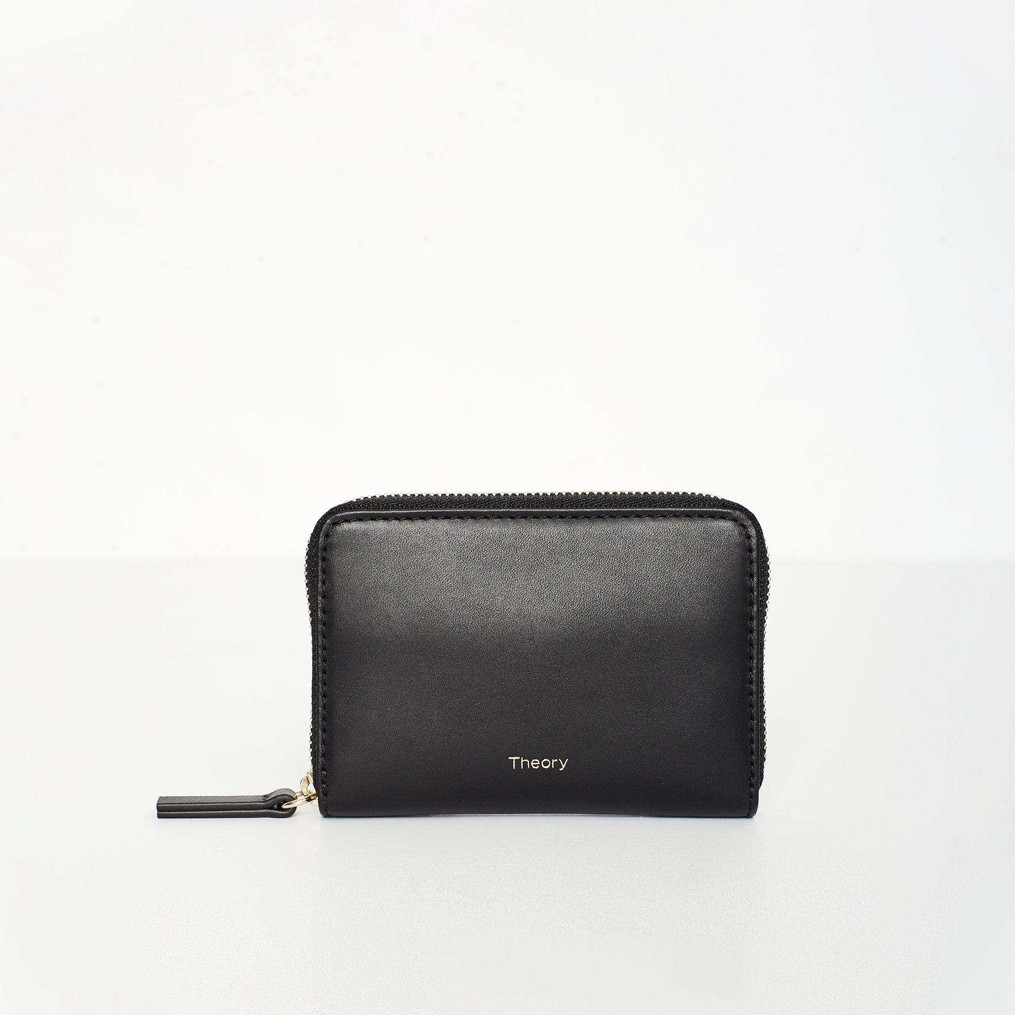 Leather Small Zip Around Wallet