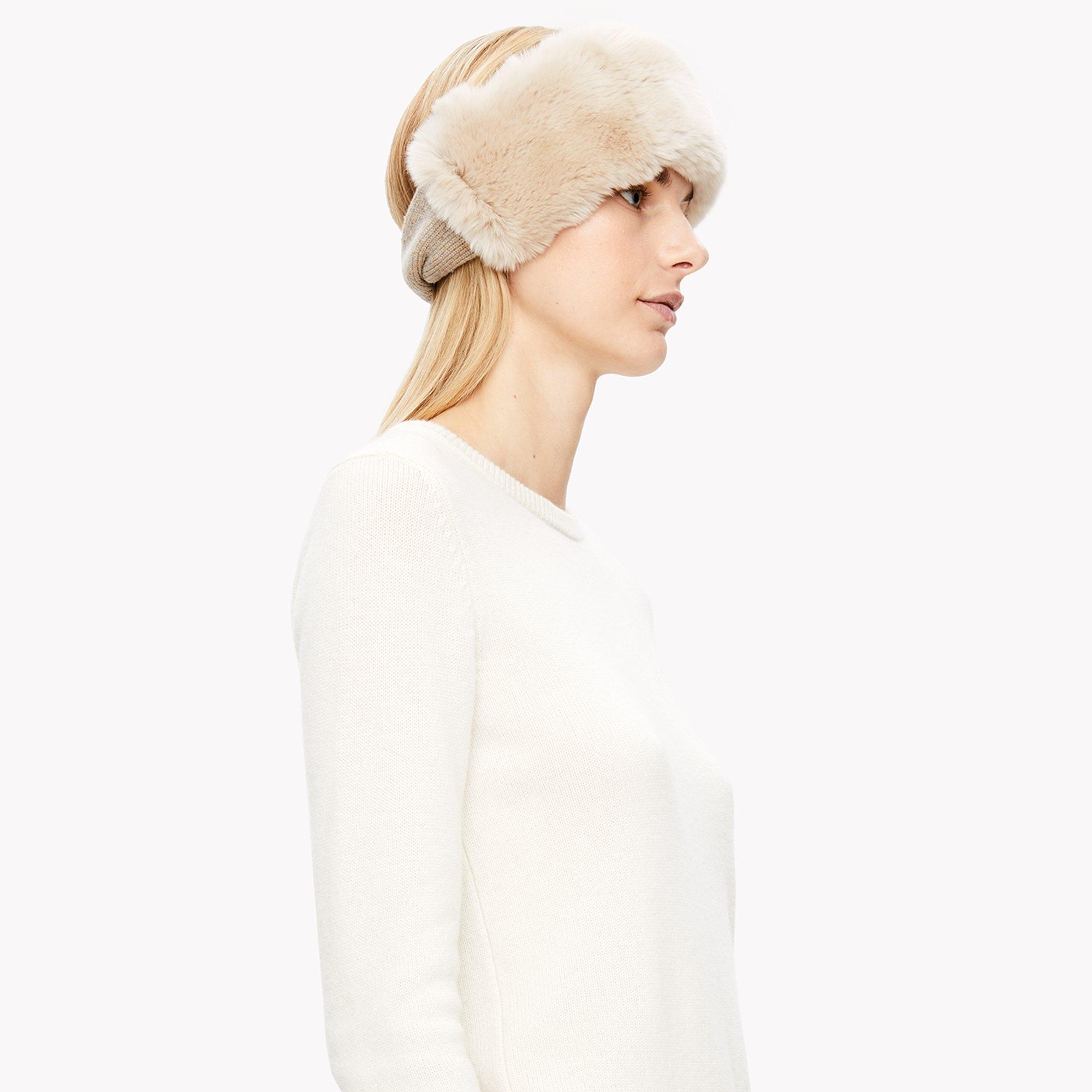 Fur Trim Headband