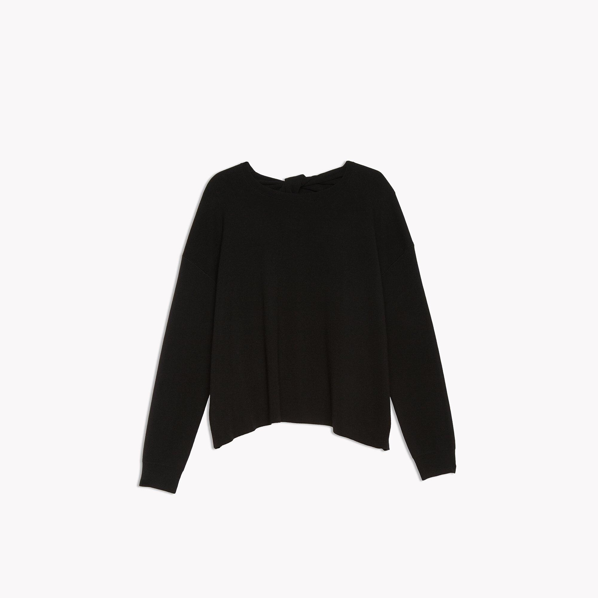 Twist-Back Sweater