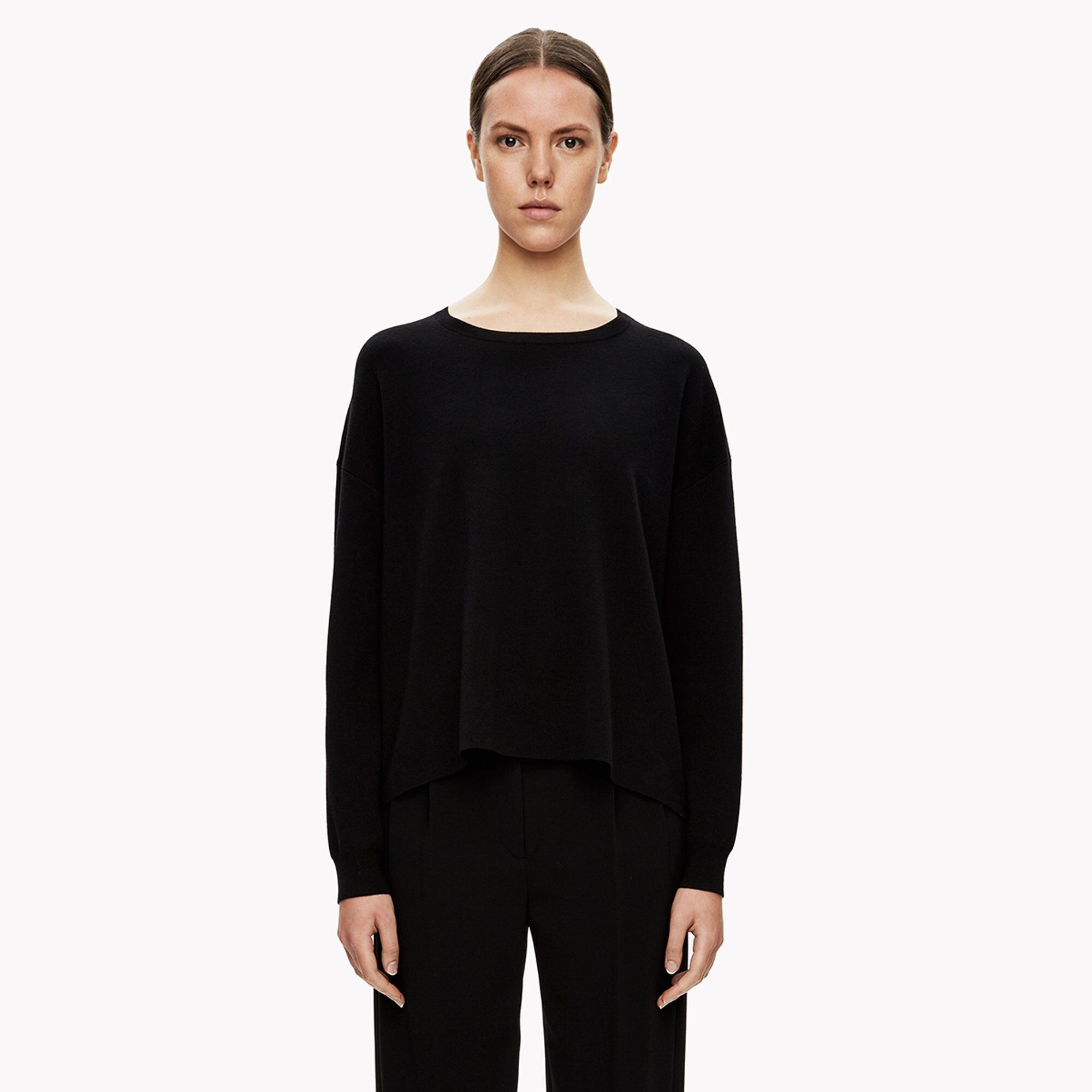 Twist-Back Sweater