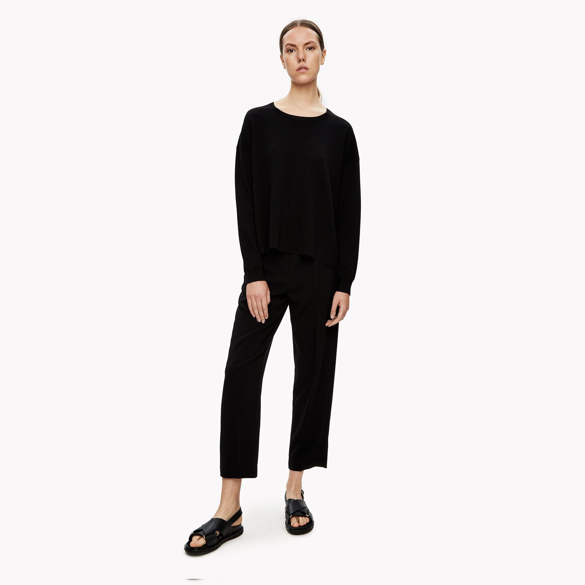 Twist-Back Sweater