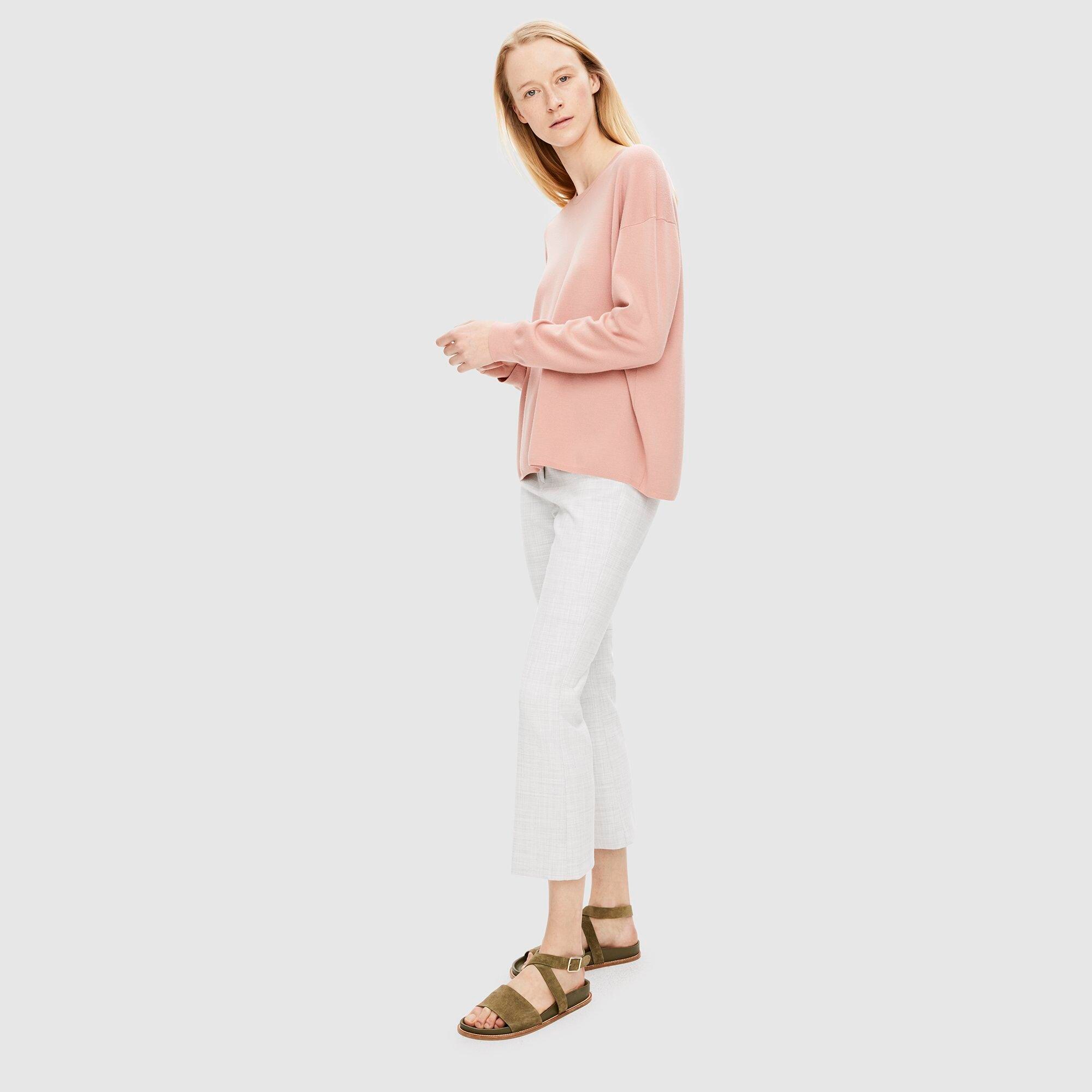 Twist-Back Sweater
