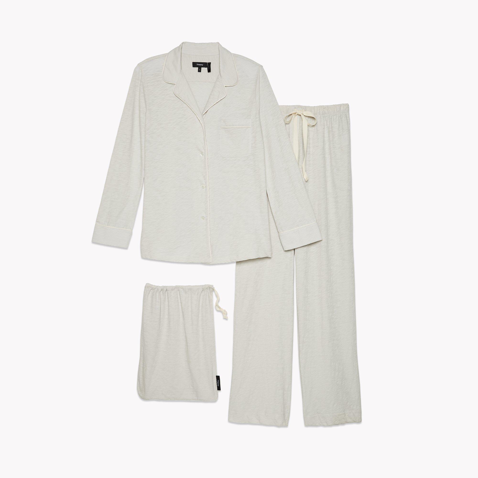 Slub Cotton Pajama Set