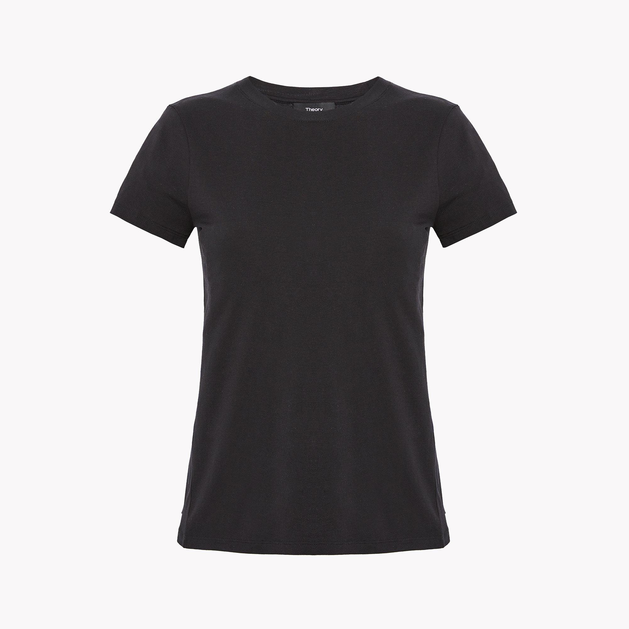 Stretch Cotton Cap Tee