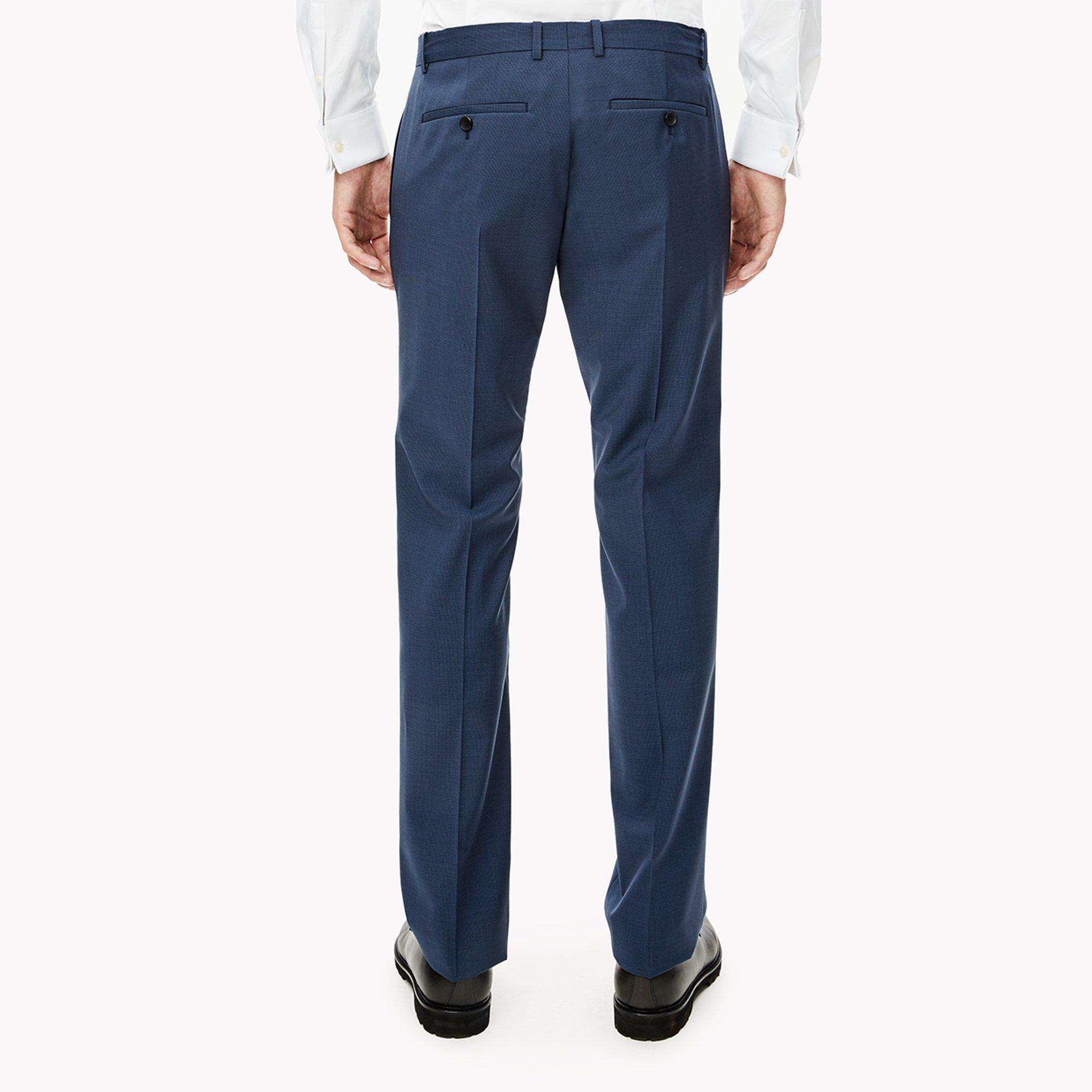 Wool Micro-Check Pant