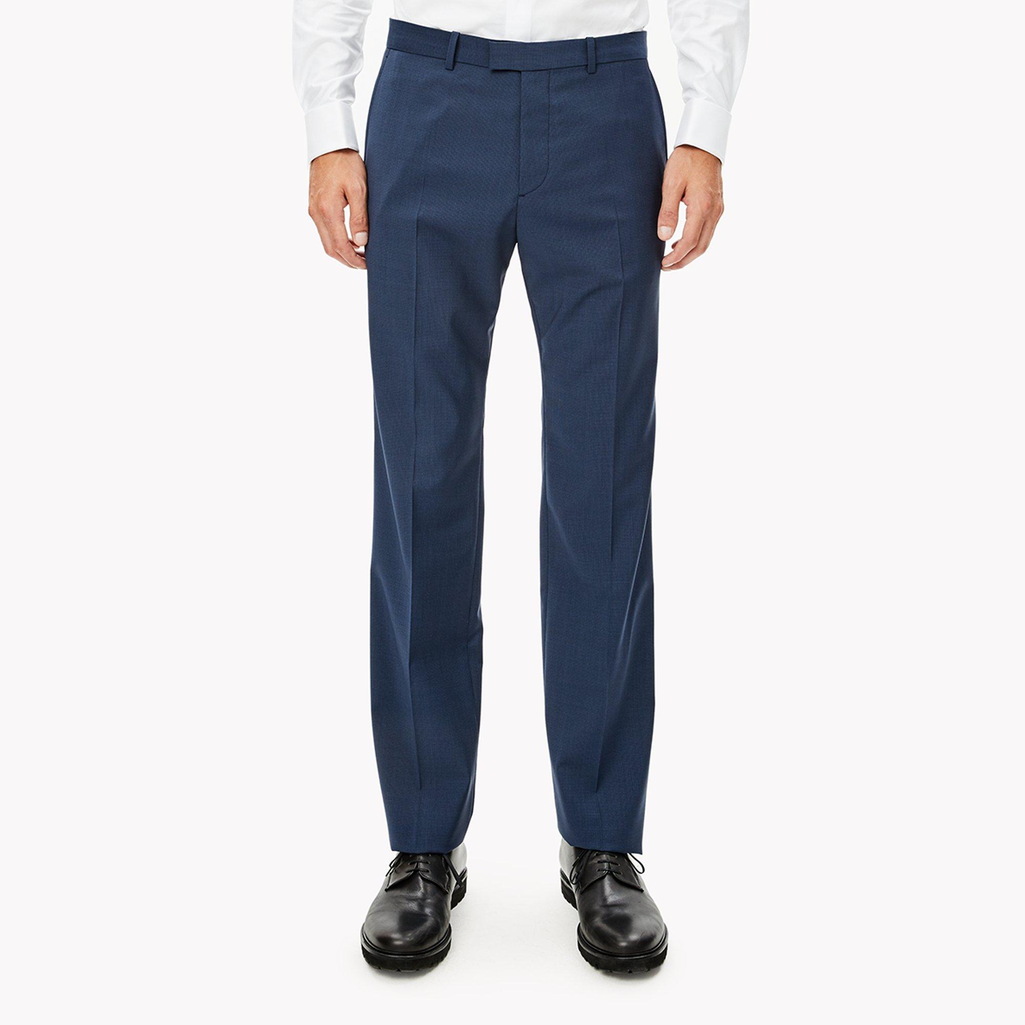 Wool Micro-Check Pant
