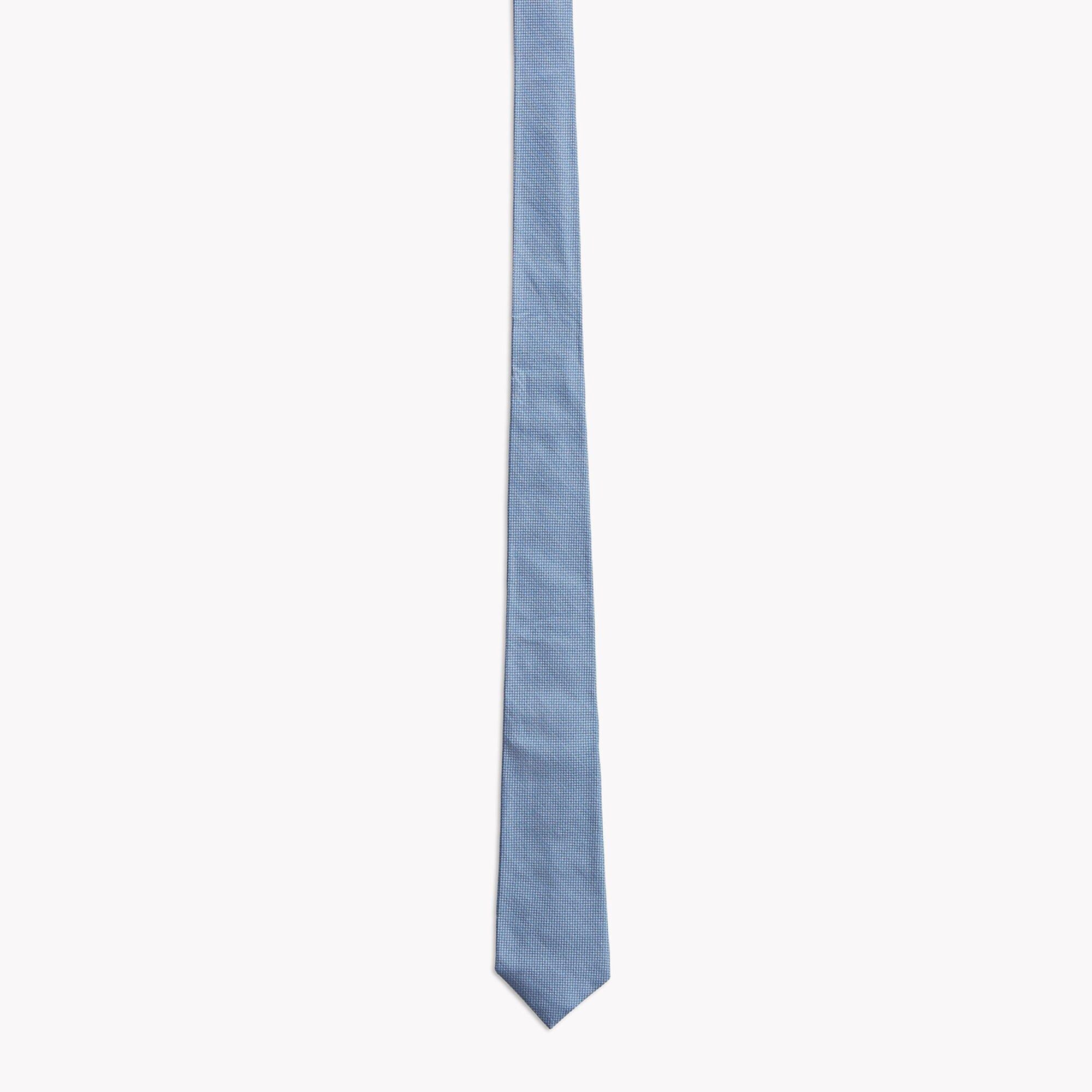 Silk Windowpane Check Tie