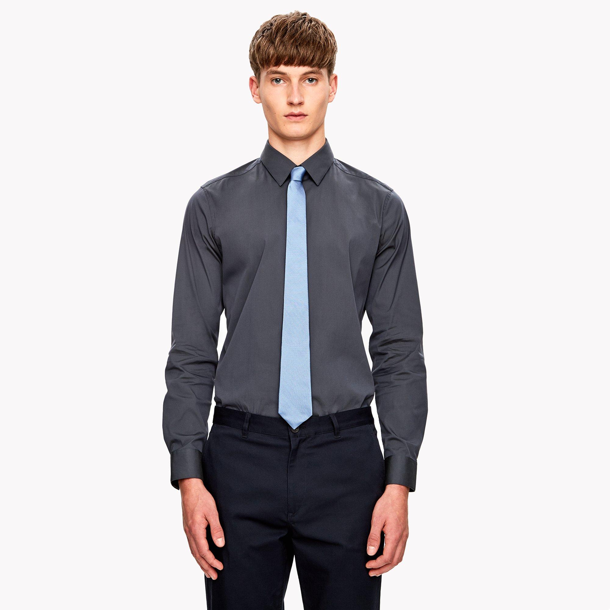 Silk Windowpane Check Tie