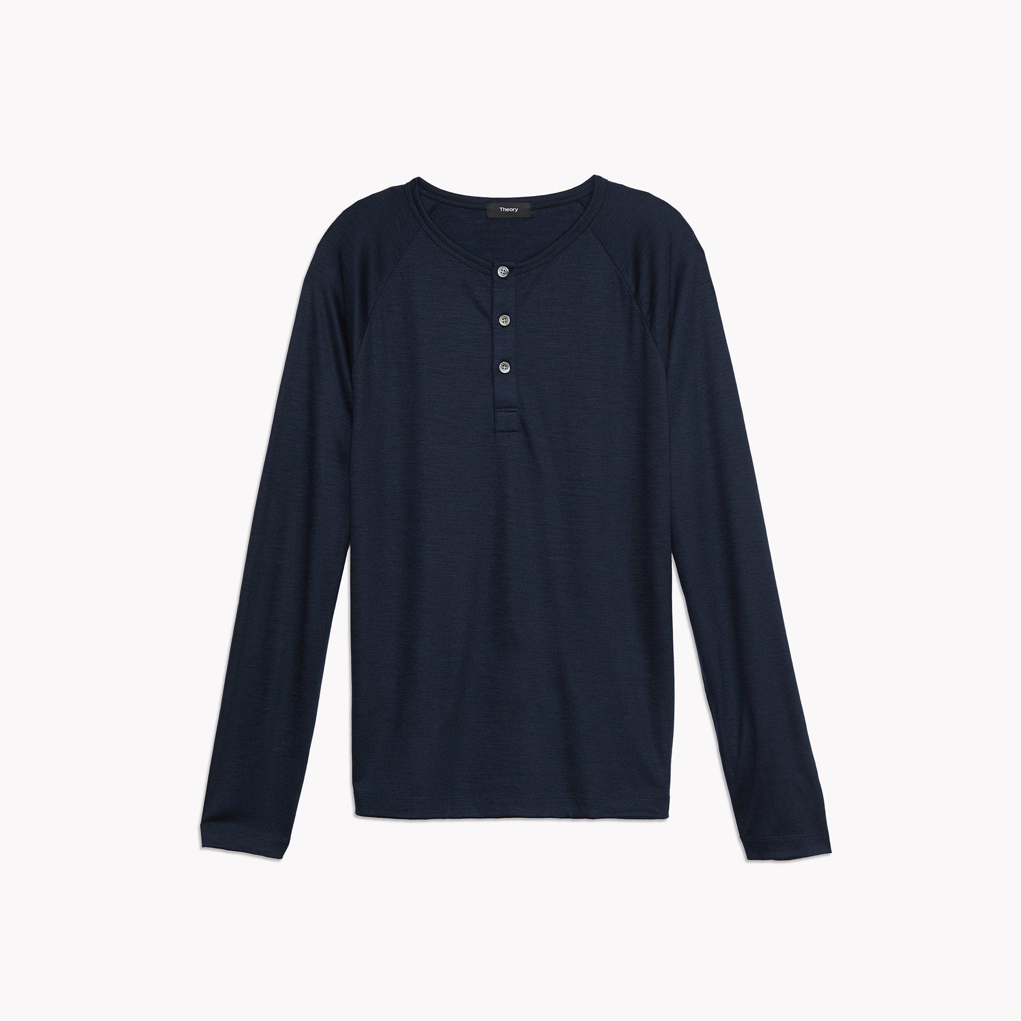 Wool Jersey Henley