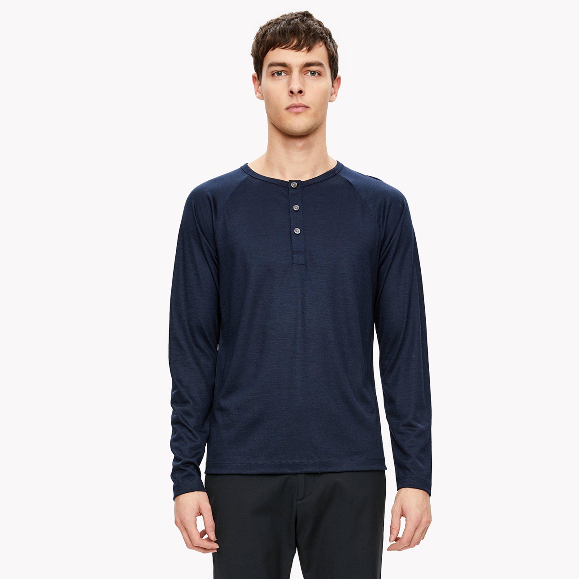 Wool Jersey Henley