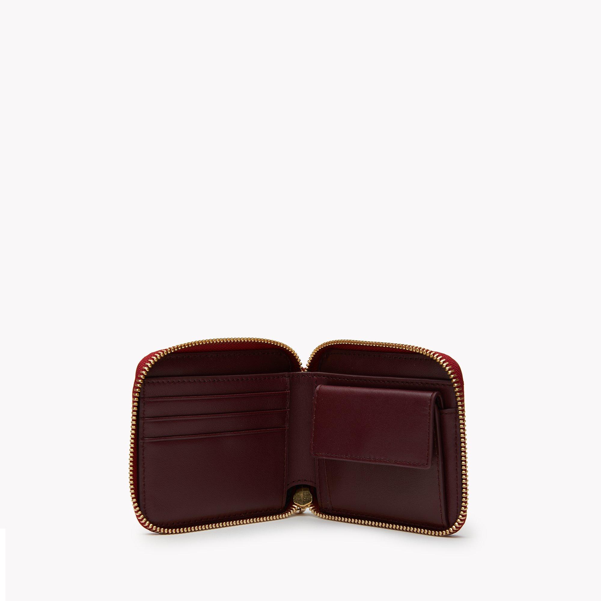 Zip Around Wallet in Leather