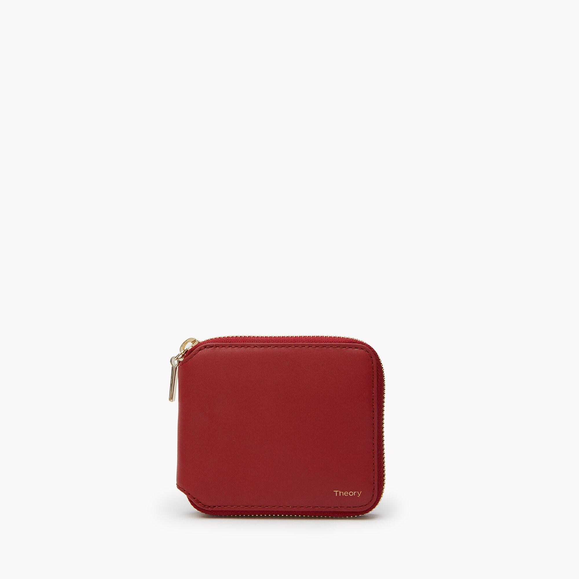 Zip Around Wallet in Leather