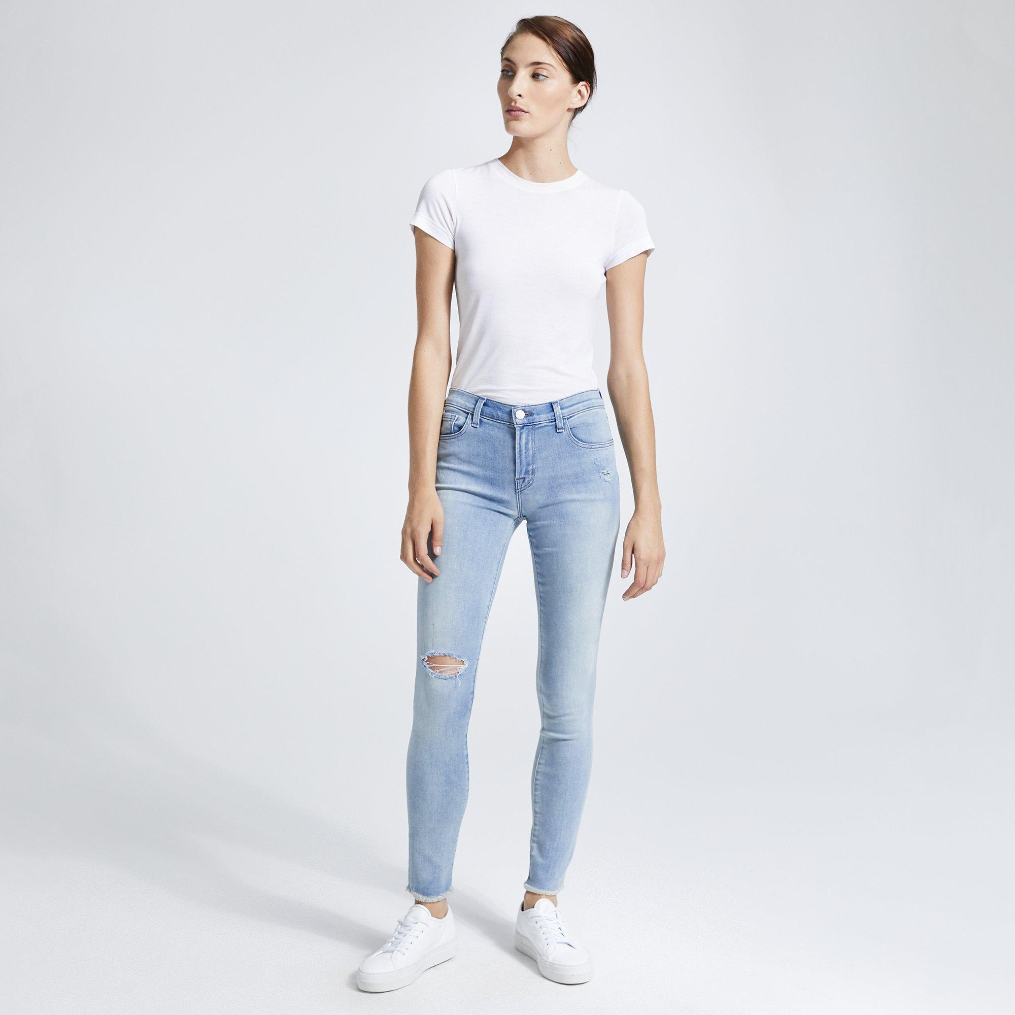 J Brand 811 Mid-Rise Skinny Jean