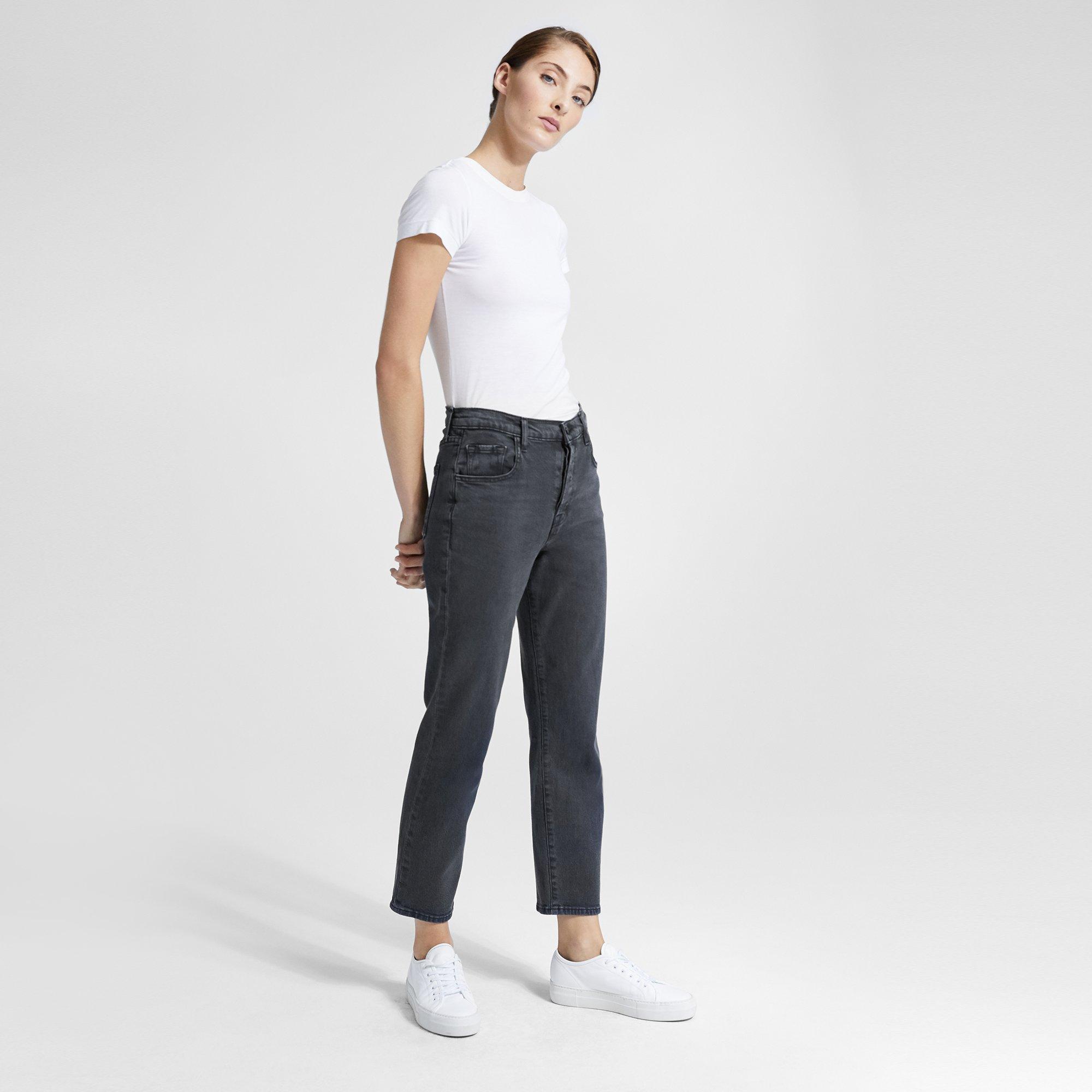 J Brand Wynne Straight-Leg Jean