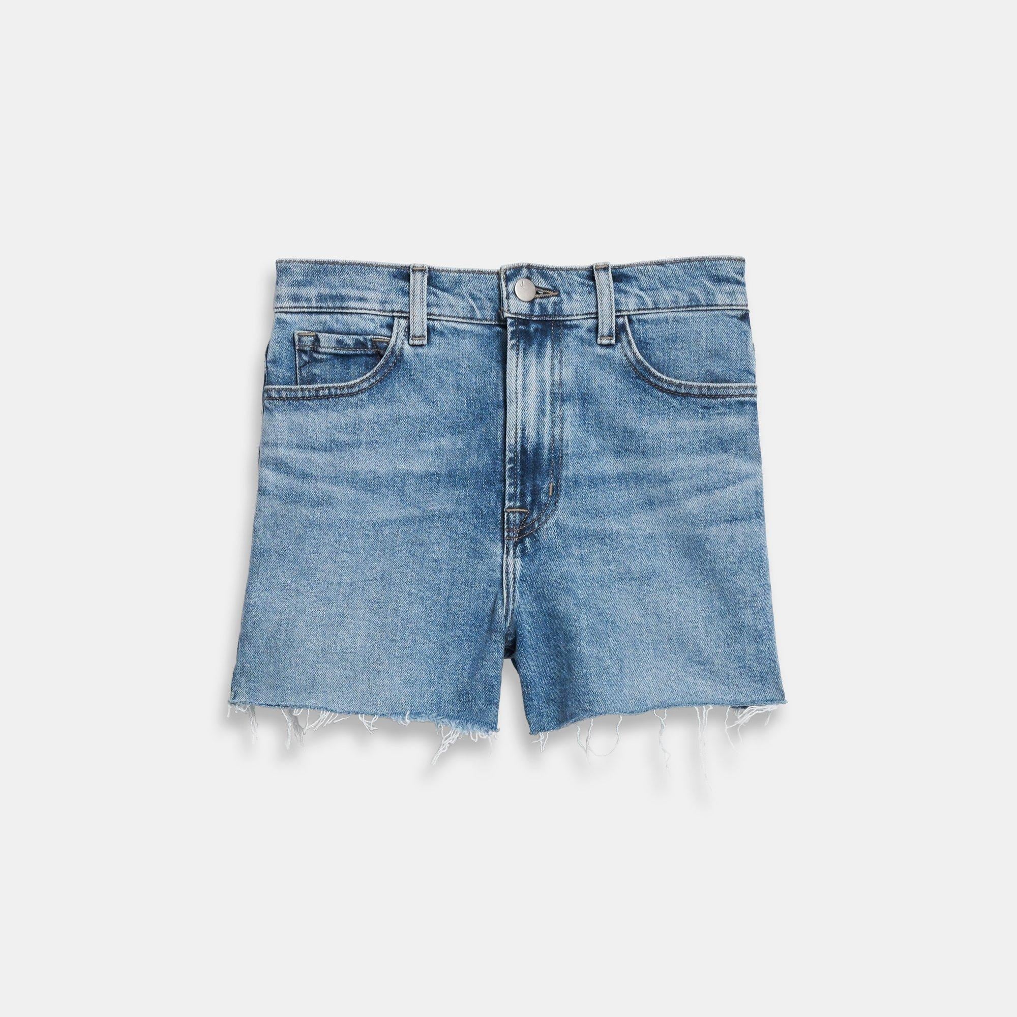 J Brand Jules High-Rise Jean Short in Comfort Stretch