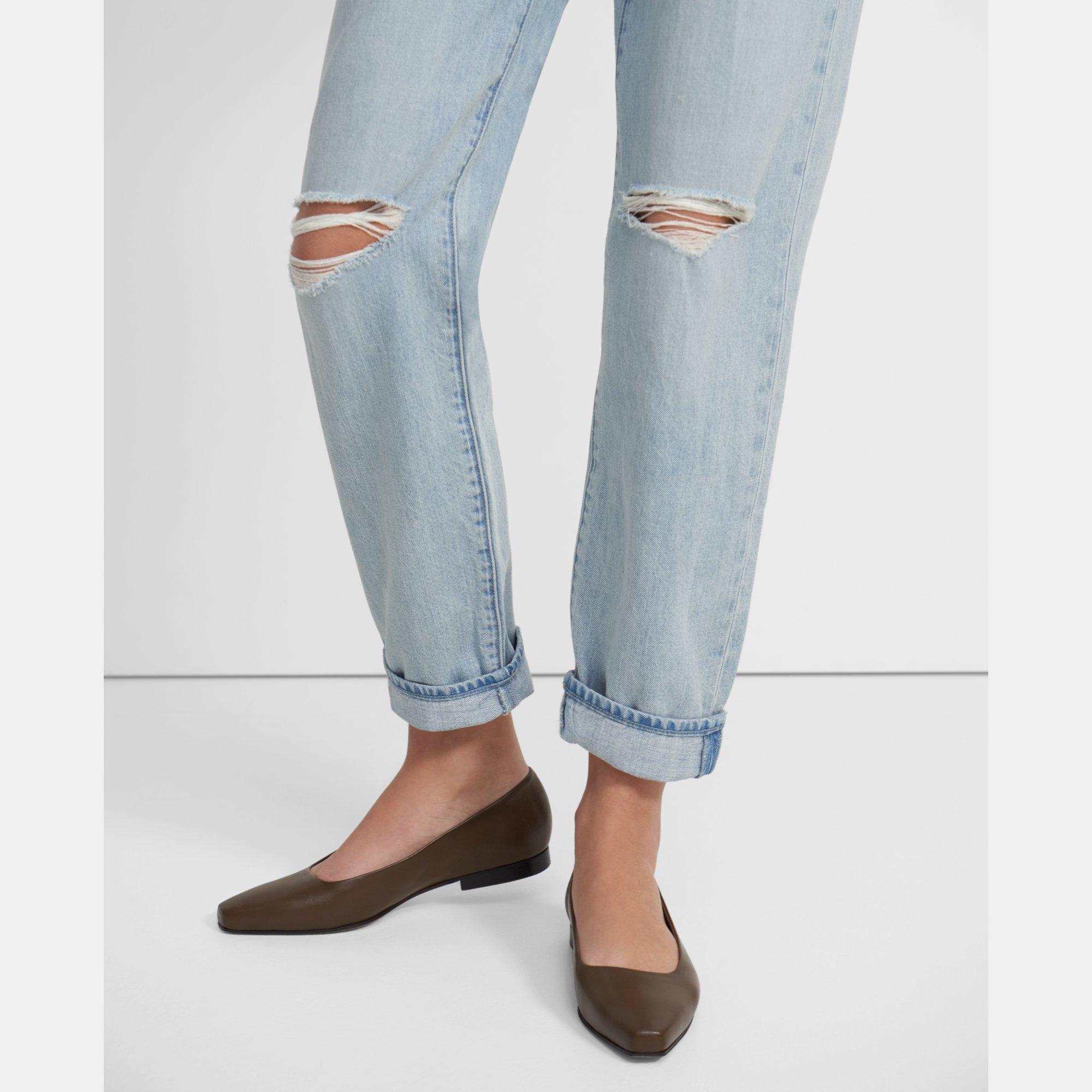 J Brand Tate Boy-Fit Jean in Denim