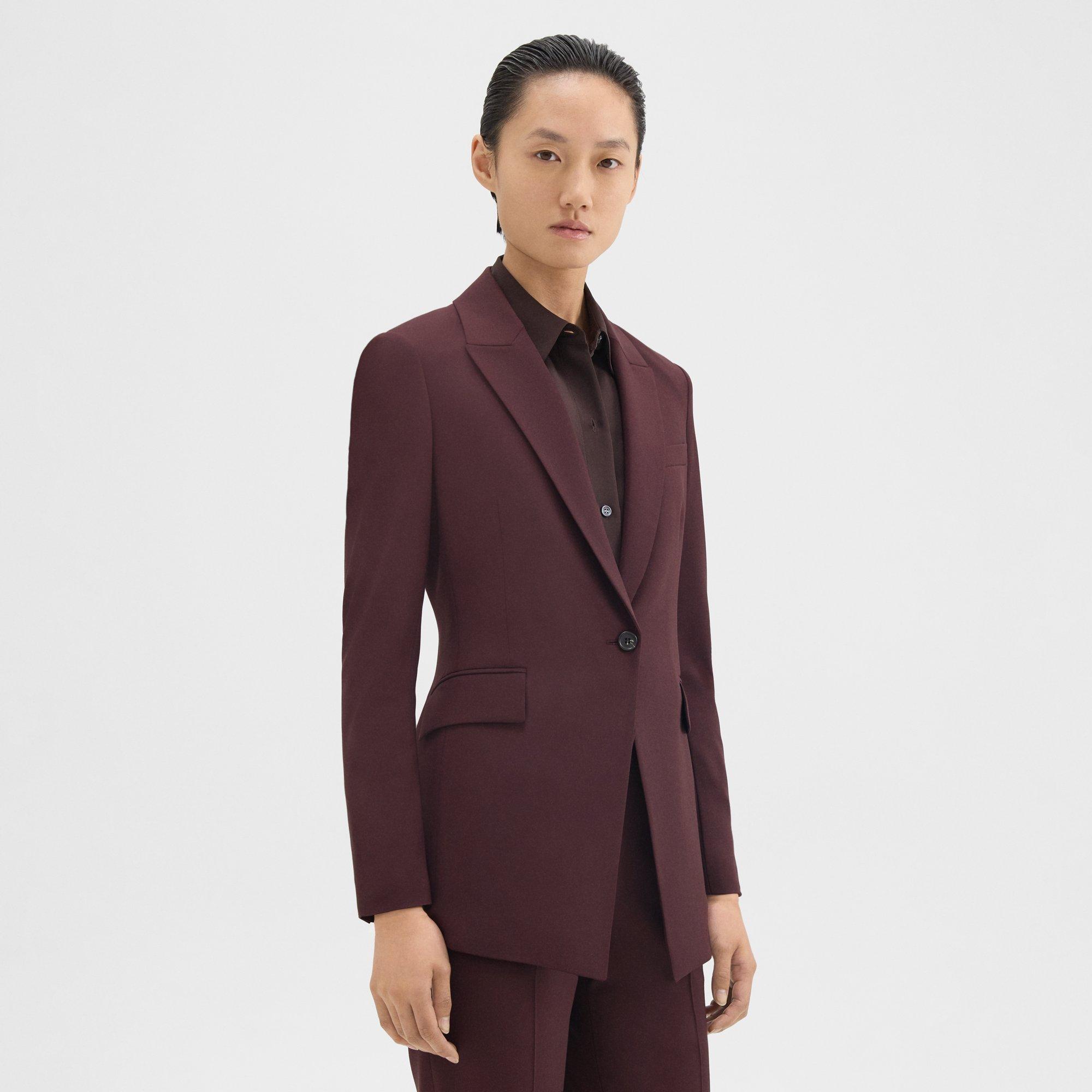 Theory good discount wool blazer dress